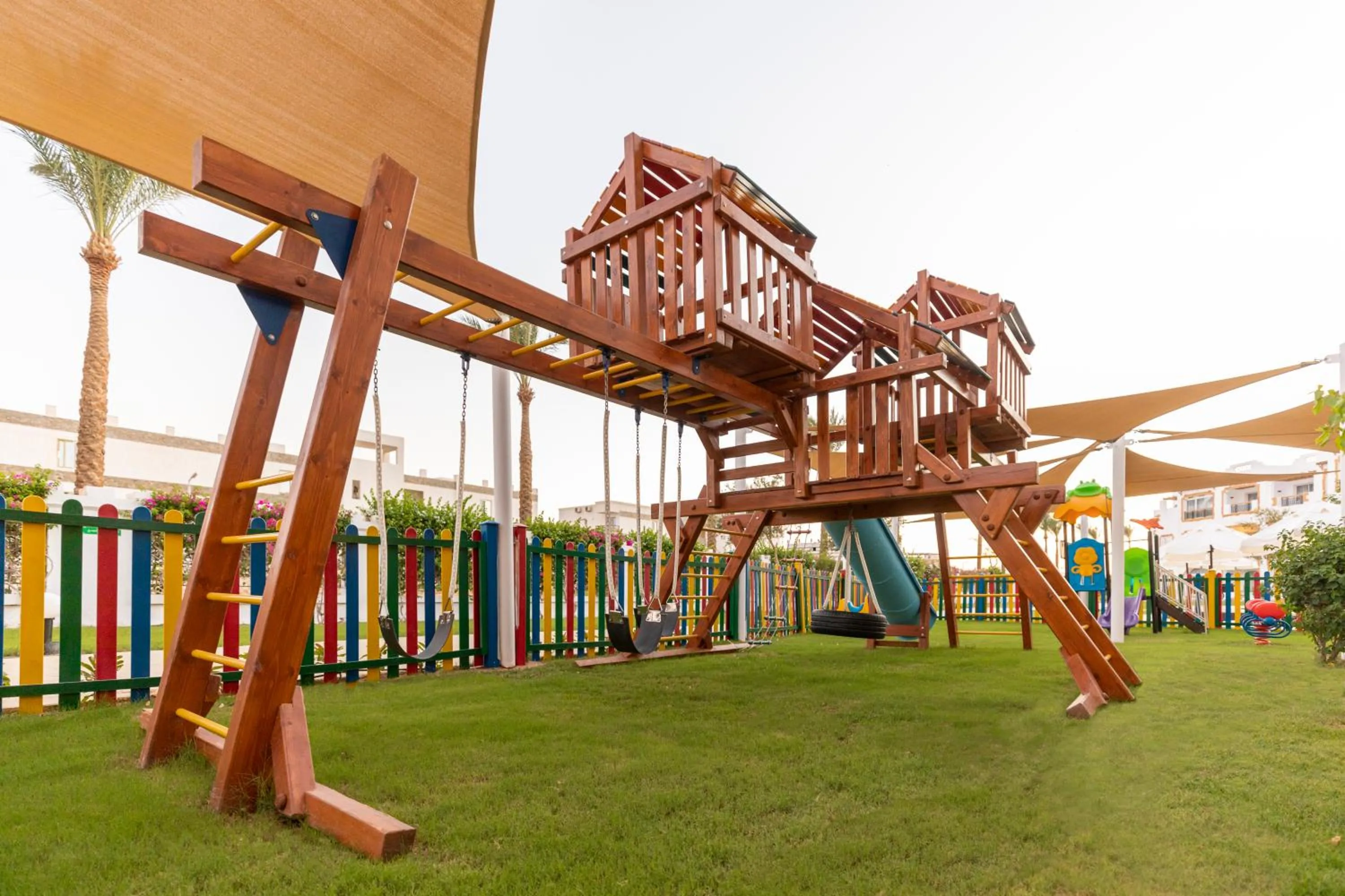 Children play ground in Sunrise Remal Resort