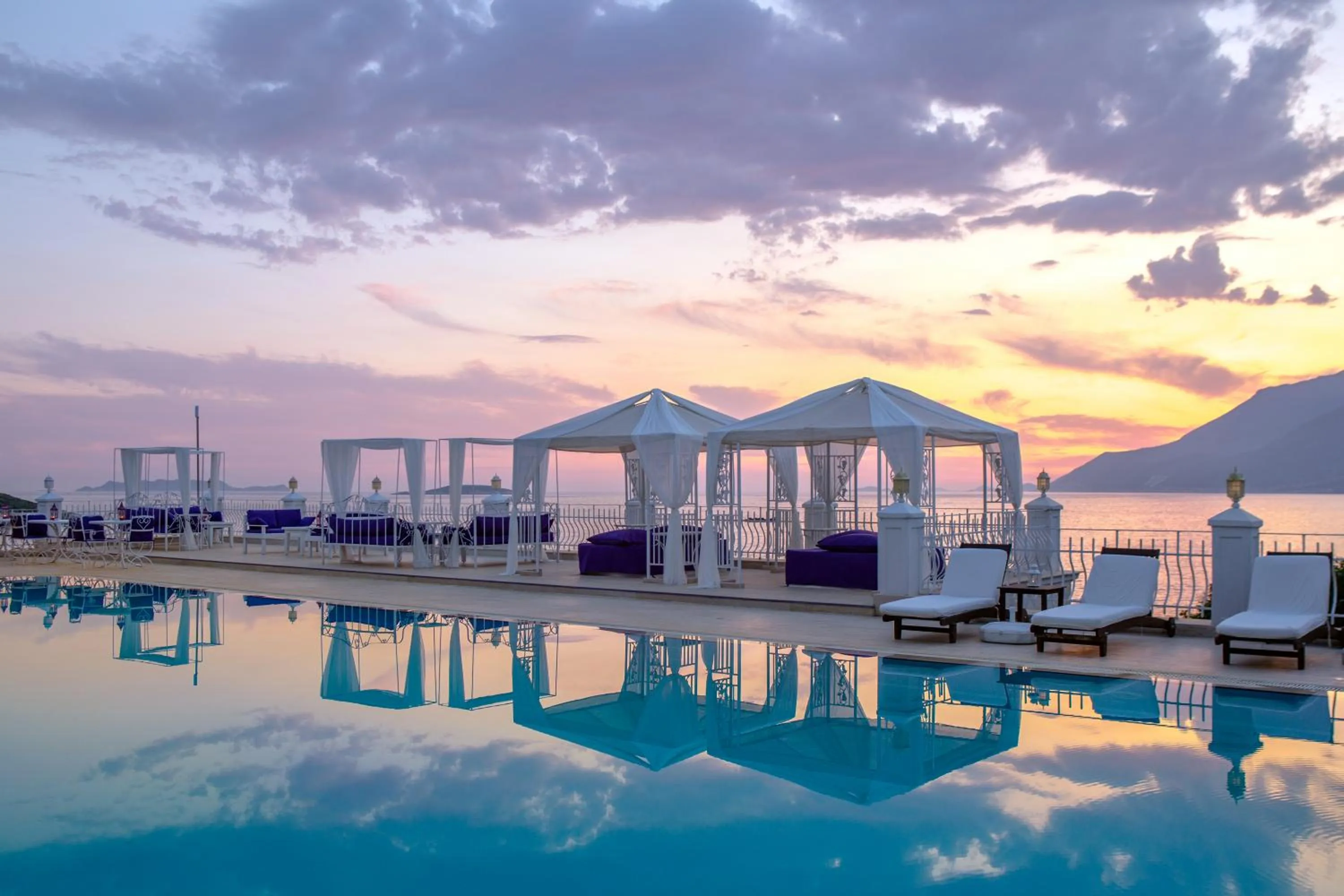 Swimming pool in Lukka Exclusive Hotel – Adult Only +12