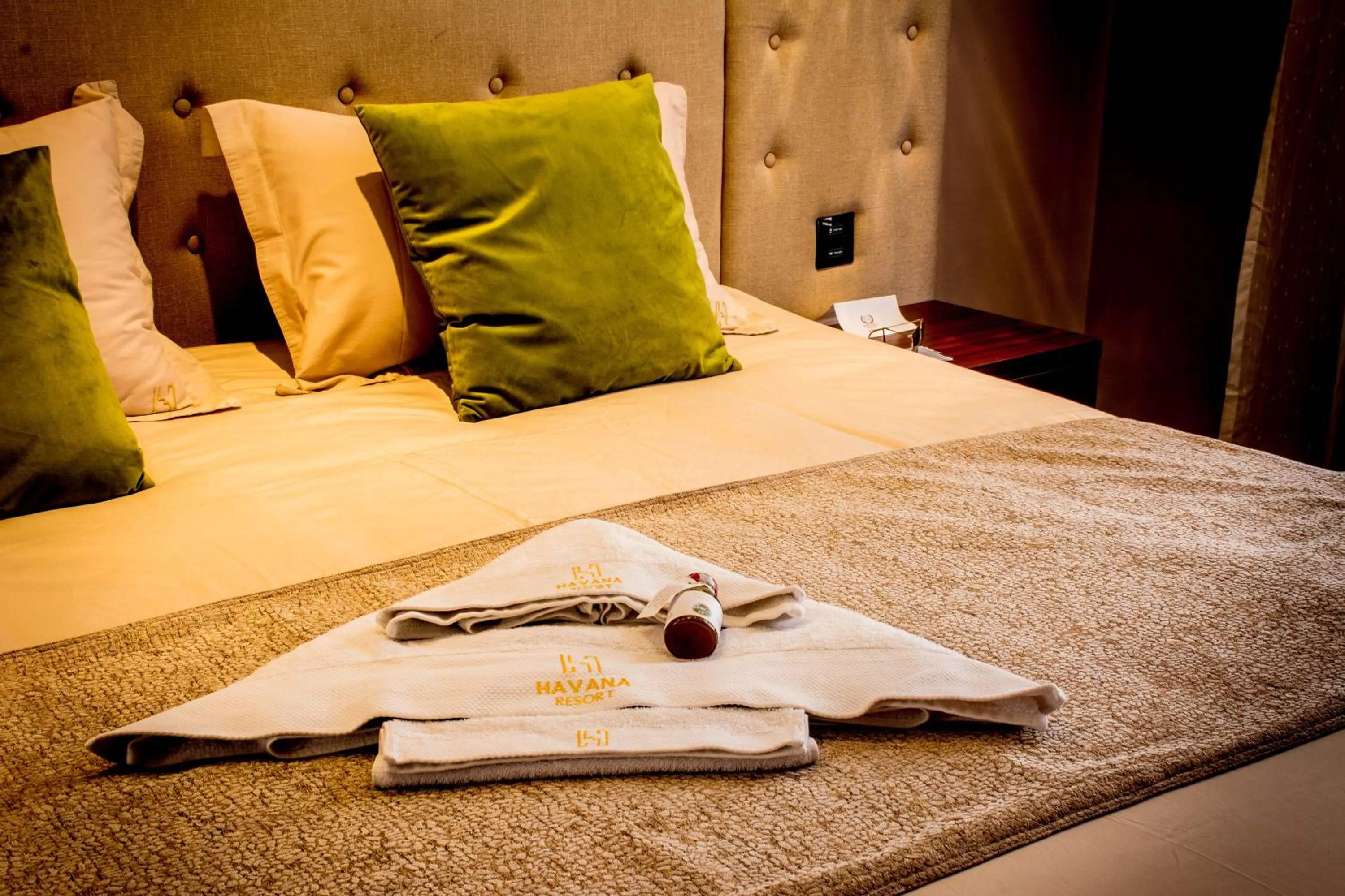 Bed in Havana Resort