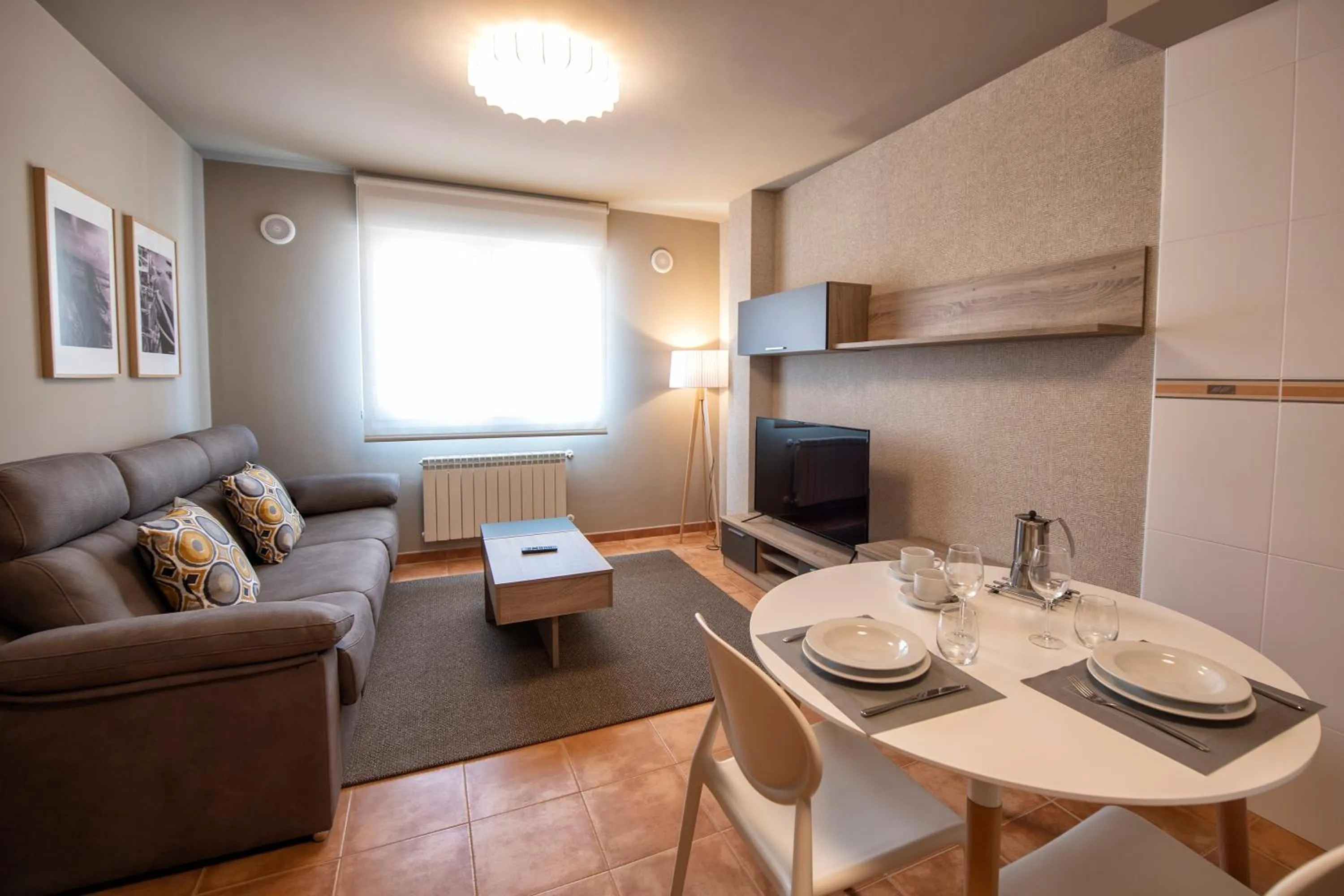 Living room in Apartamentos VIDA Mar de Laxe