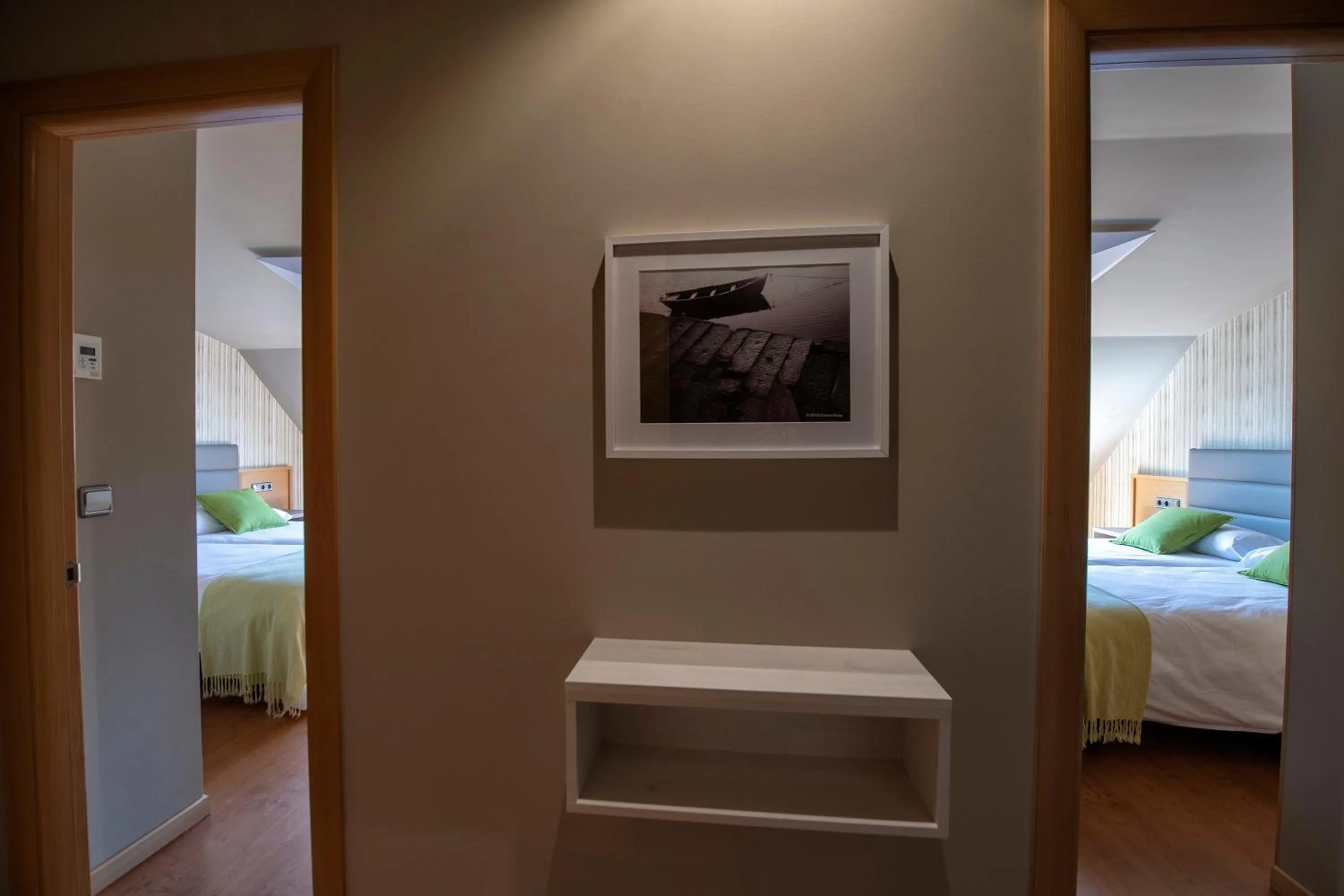 Bedroom, Bed in Apartamentos VIDA Mar de Laxe