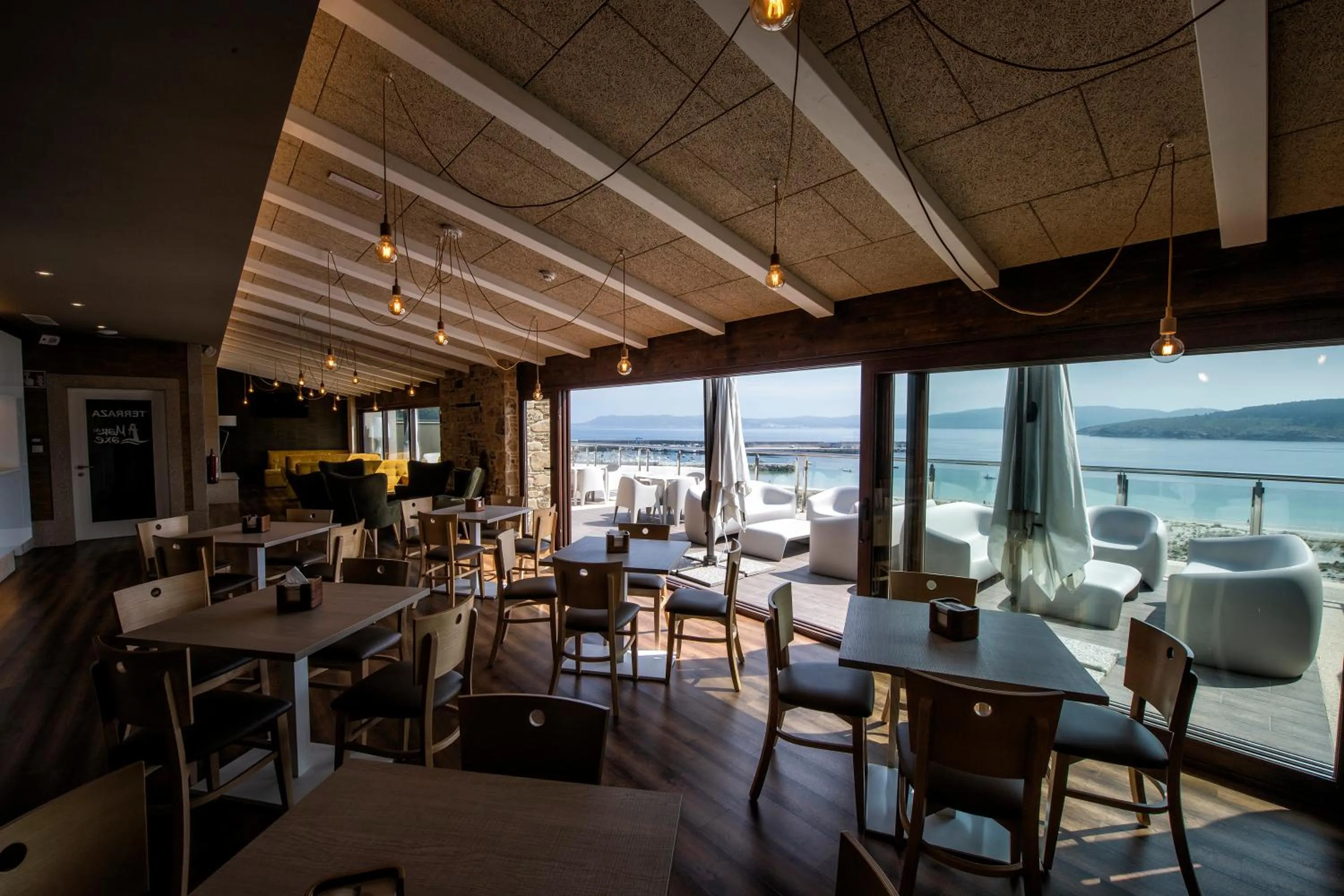 Balcony/Terrace in Apartamentos VIDA Mar de Laxe