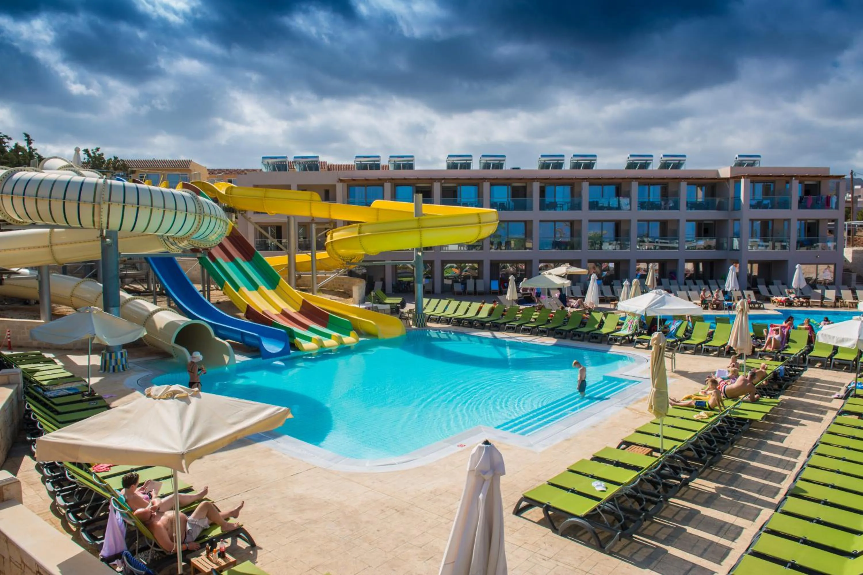 Aqua park in Gouves Waterpark Holiday Resort