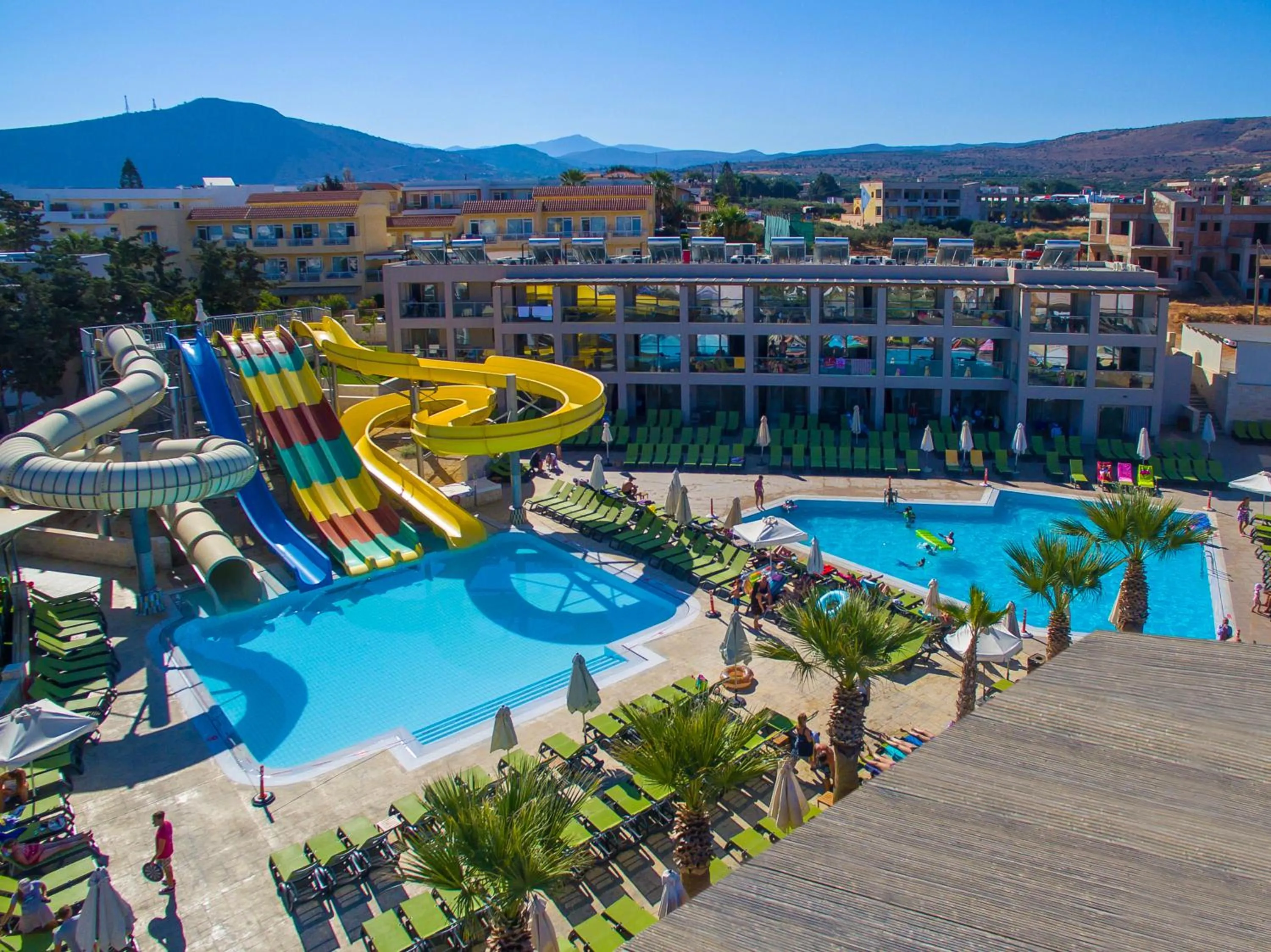 Aqua park in Gouves Waterpark Holiday Resort
