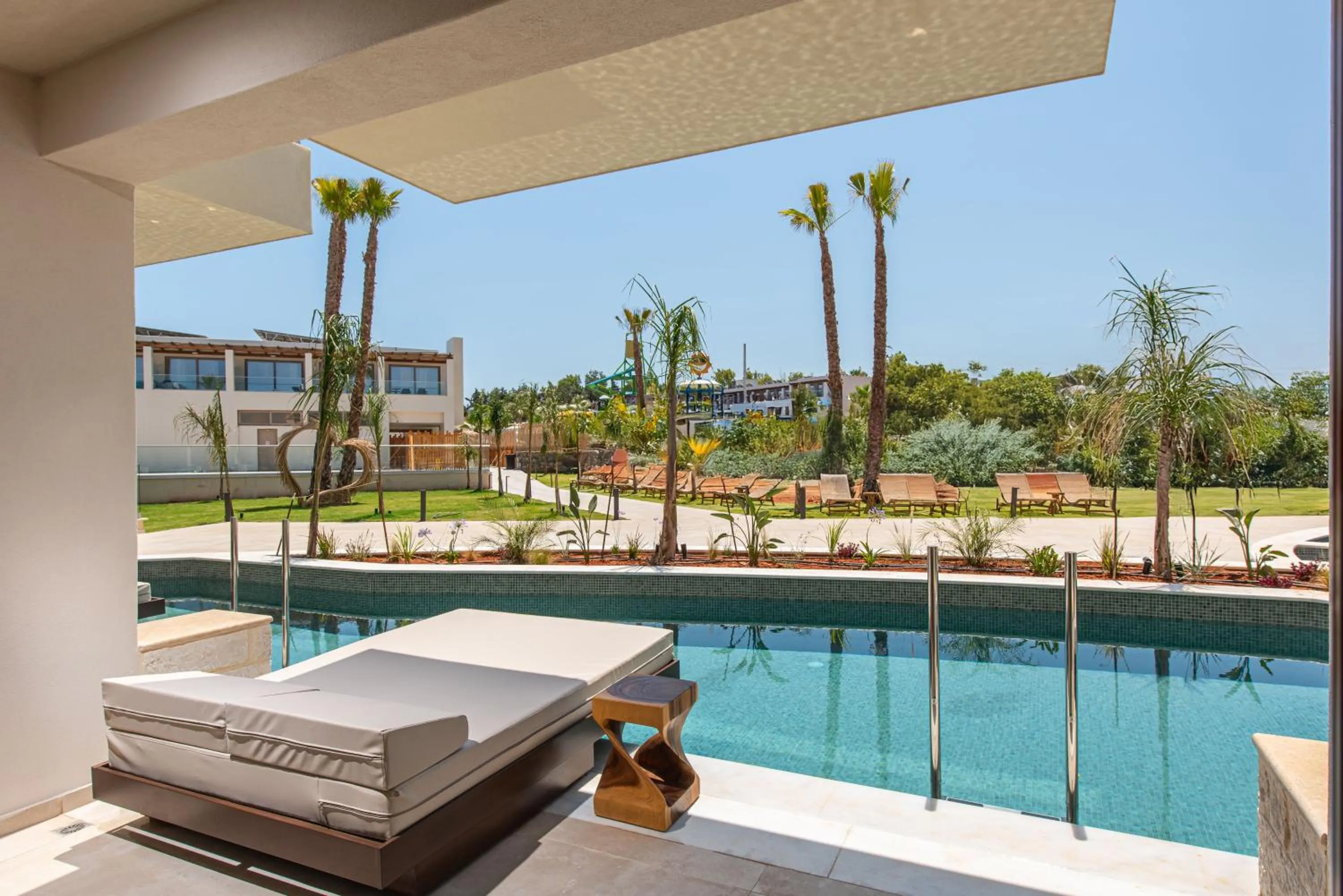 Swimming pool in Gouves Waterpark Holiday Resort