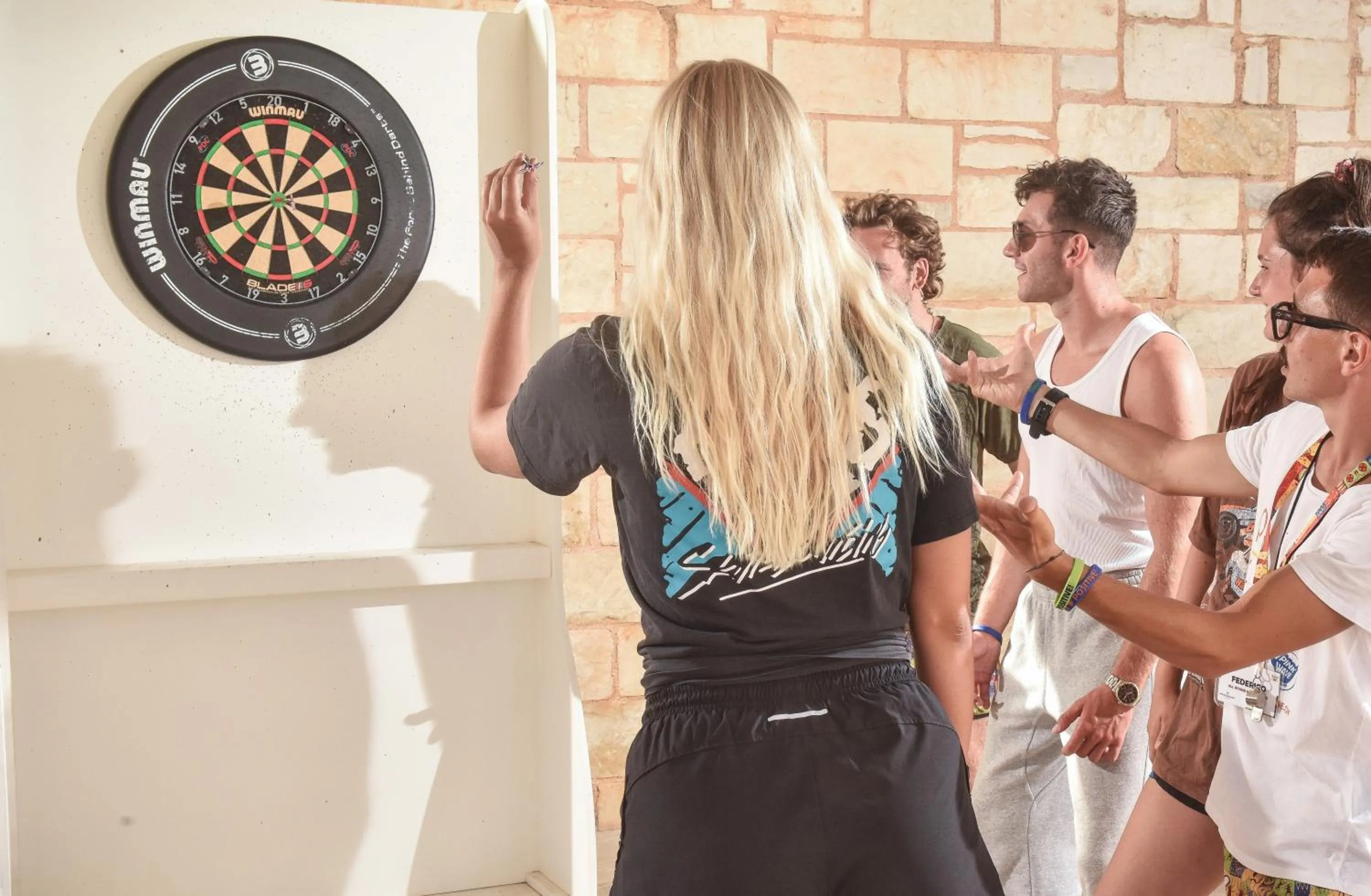 Darts in Gouves Waterpark Holiday Resort