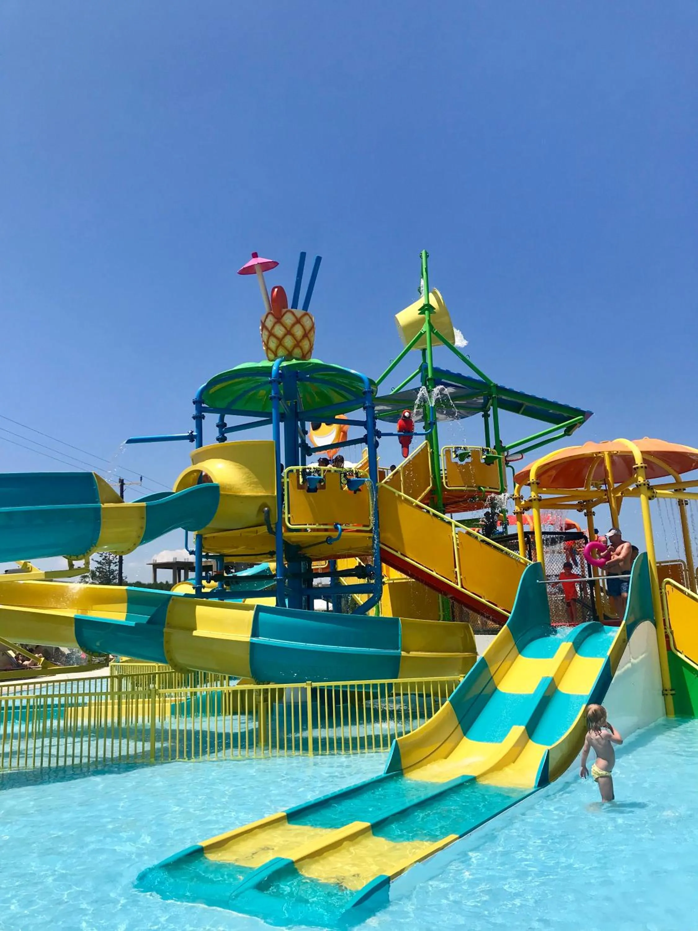 Aqua park in Gouves Waterpark Holiday Resort