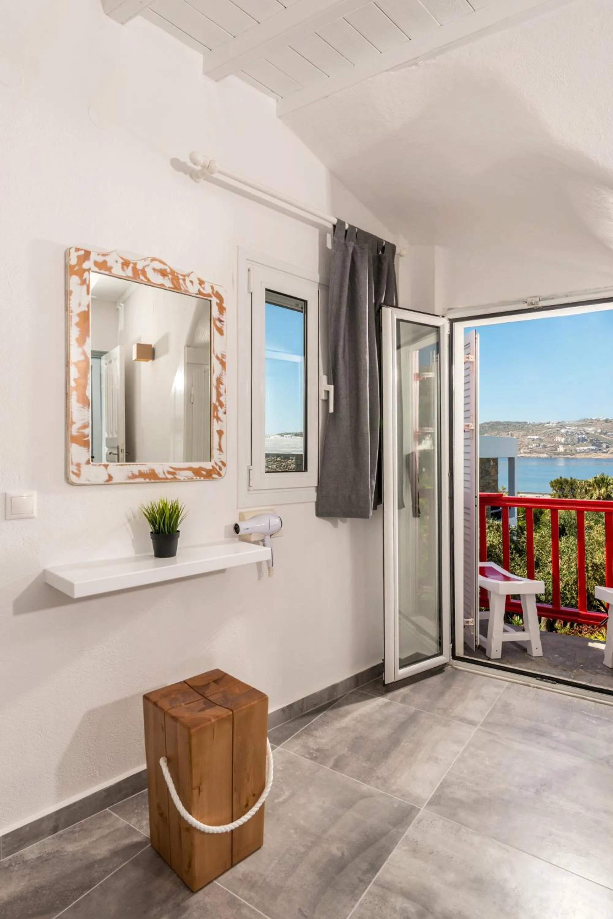 Sea view in Orpheas Rooms