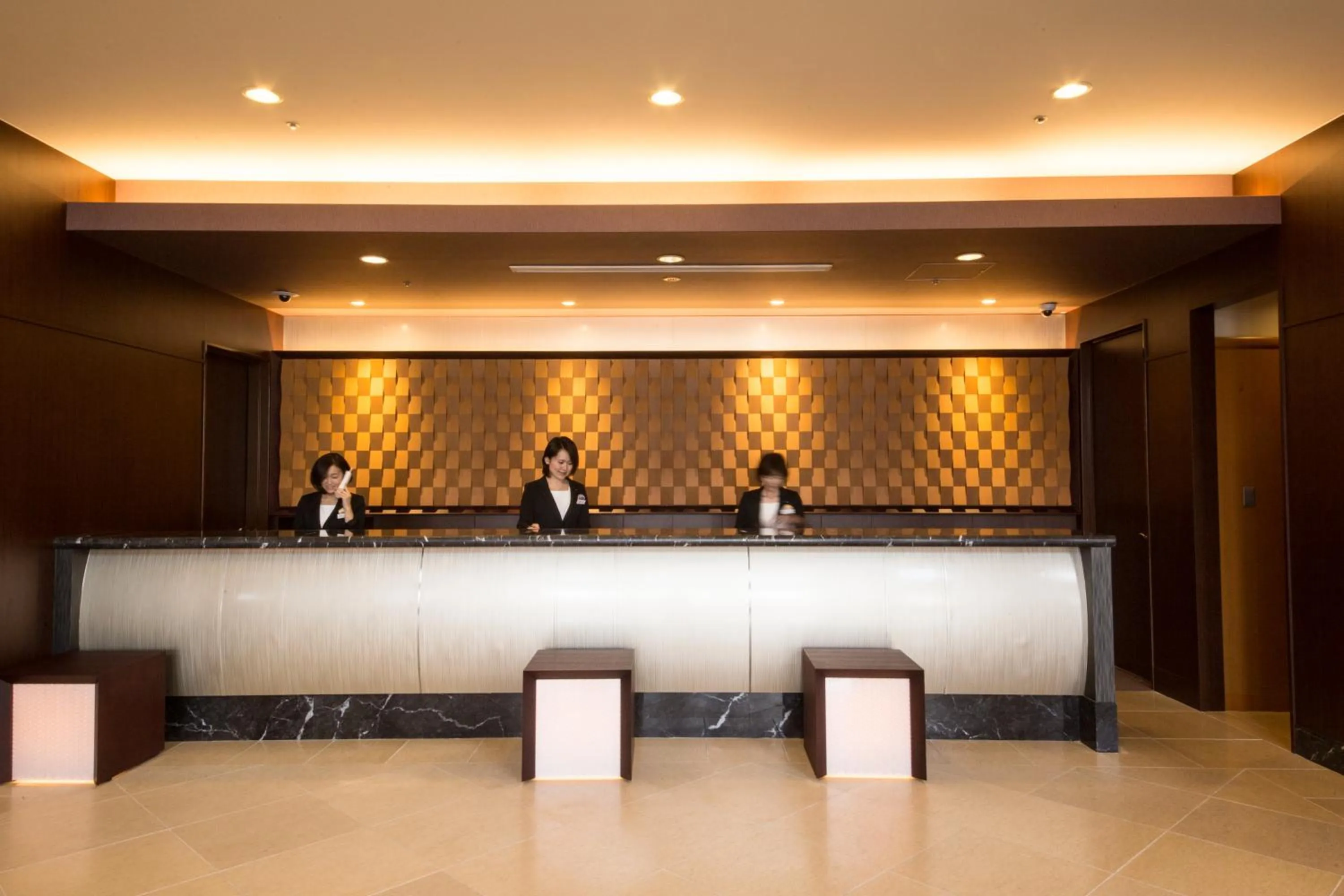 Lobby or reception in ANA Crowne Plaza Yonago by IHG