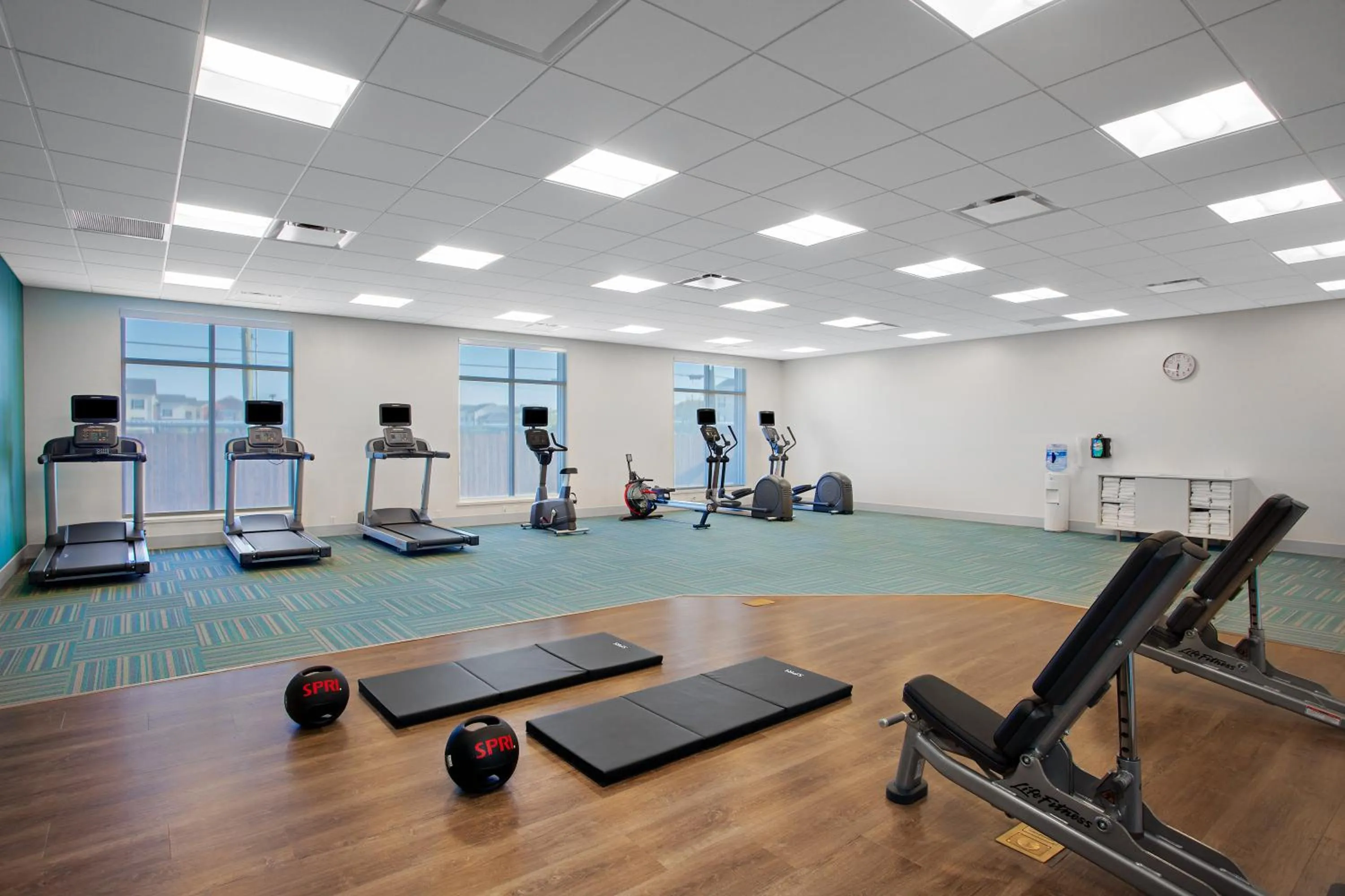 Fitness centre/facilities in Holiday Inn Express & Suites Lubbock Central - Univ Area by IHG