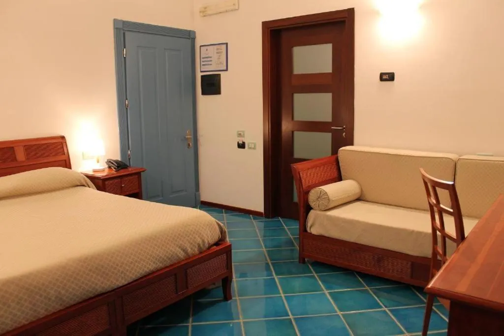 Bed in Hotel Pisacane