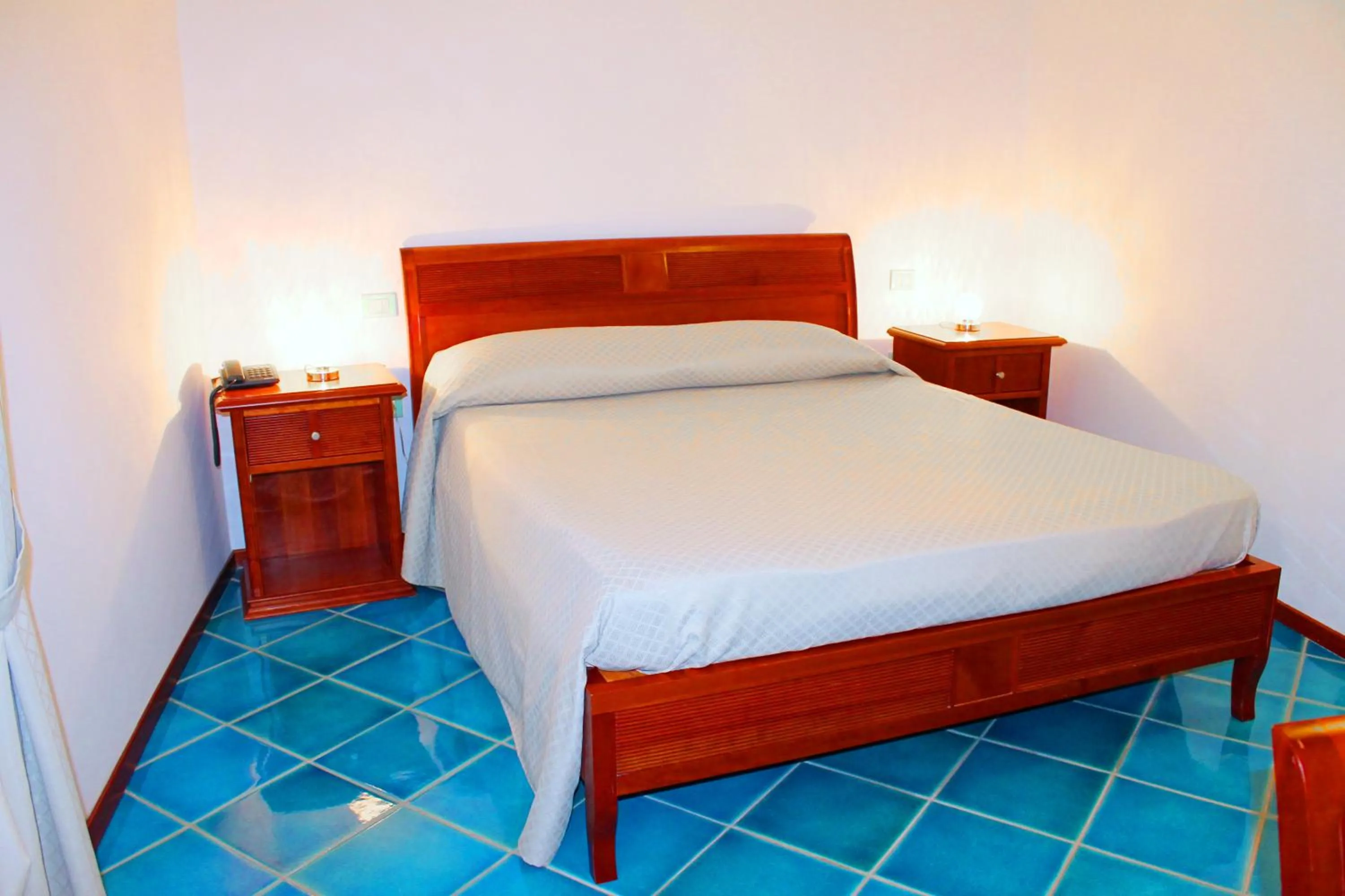 Bed in Hotel Pisacane