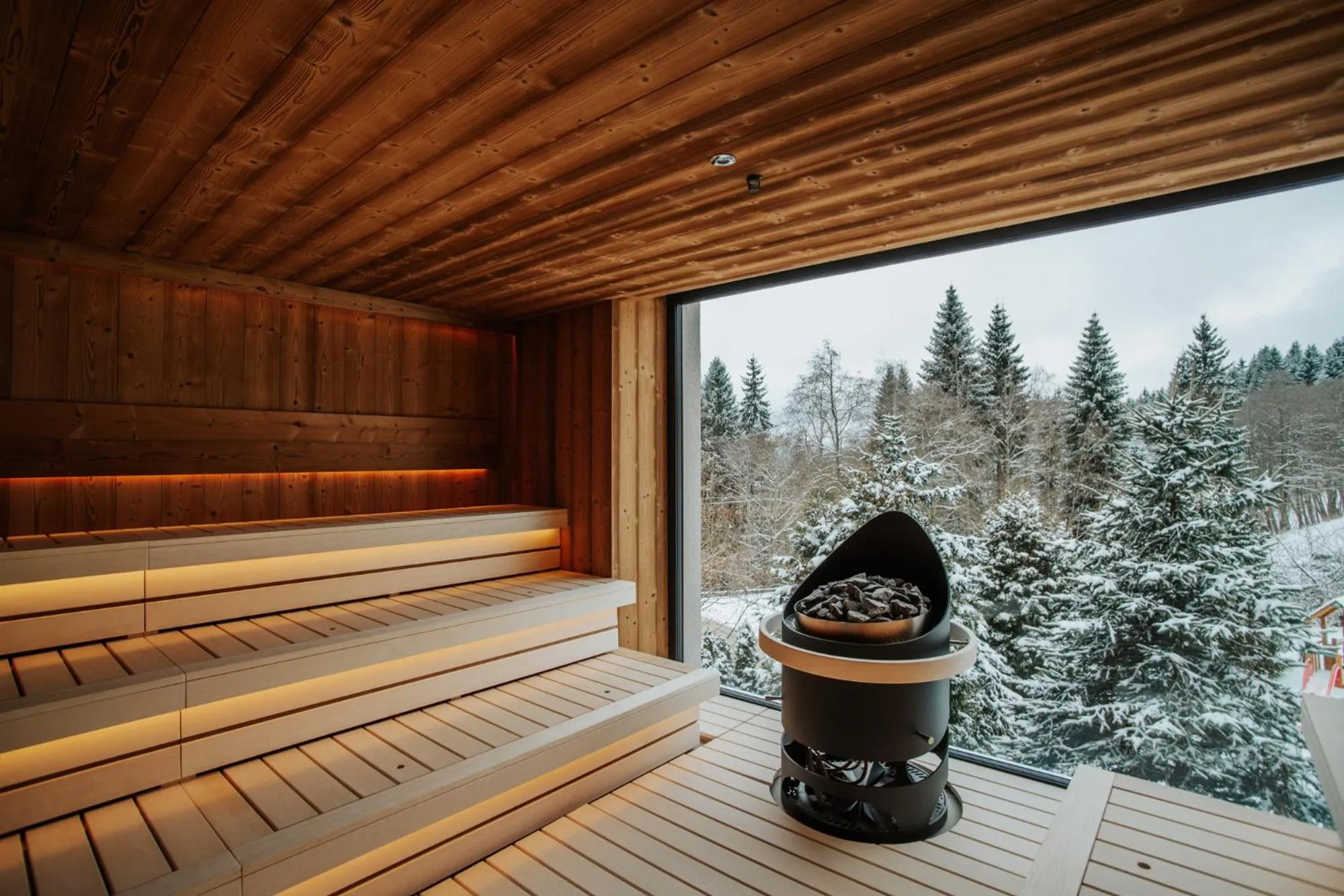 Sauna in OREA Resort Horizont Šumava