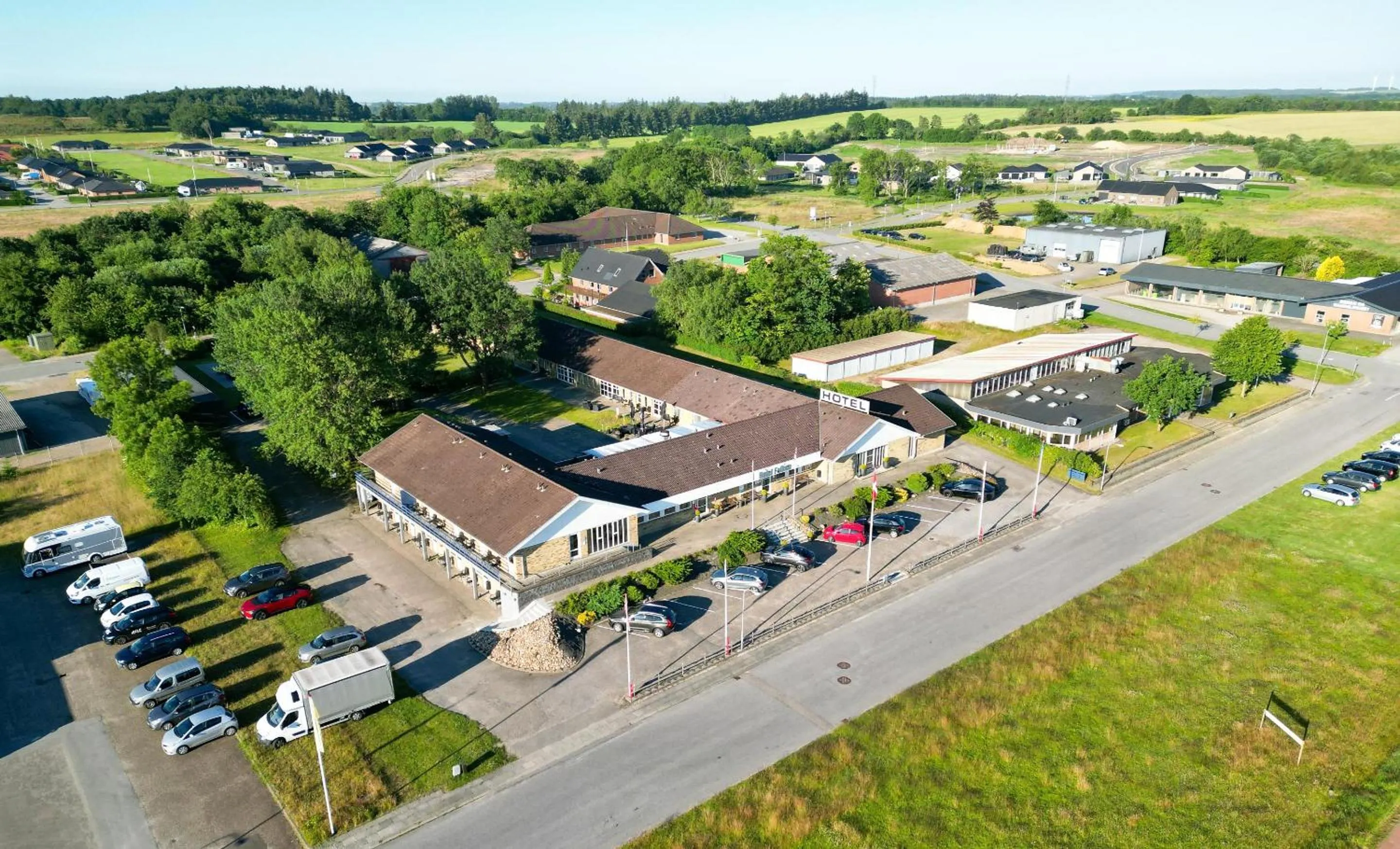 Bird's eye view in Hotel Falken
