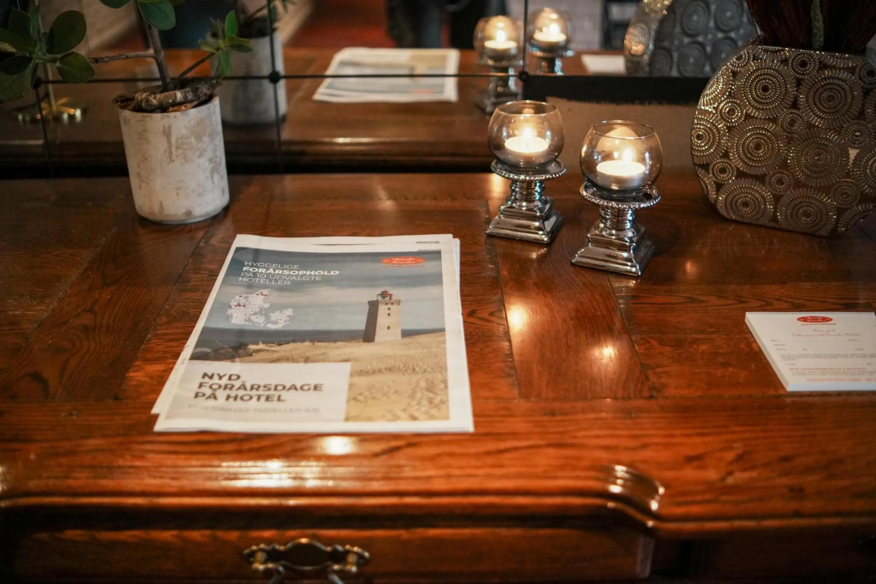 Seating area in Hotel Falken