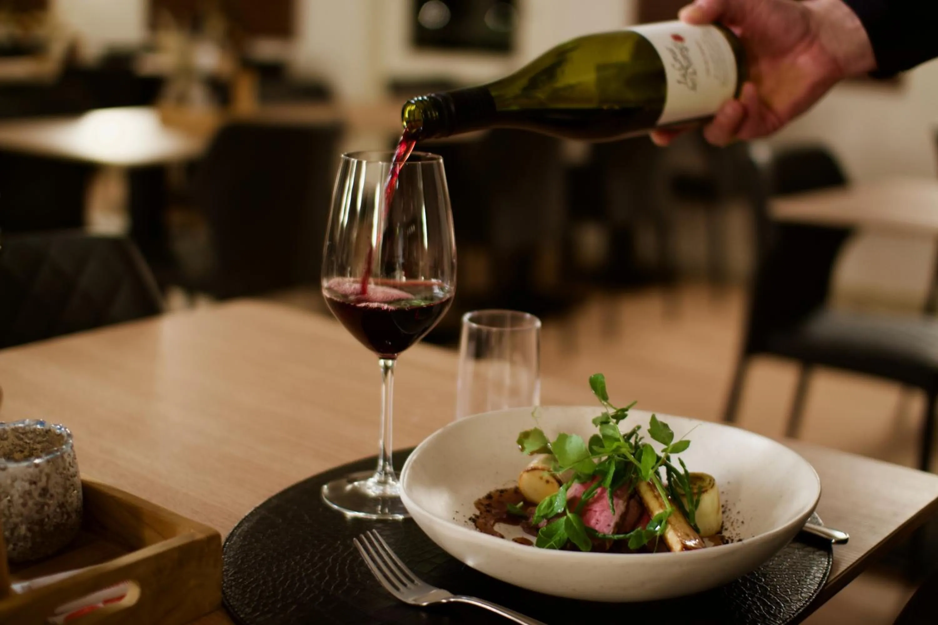 Food close-up in Hotel Falken