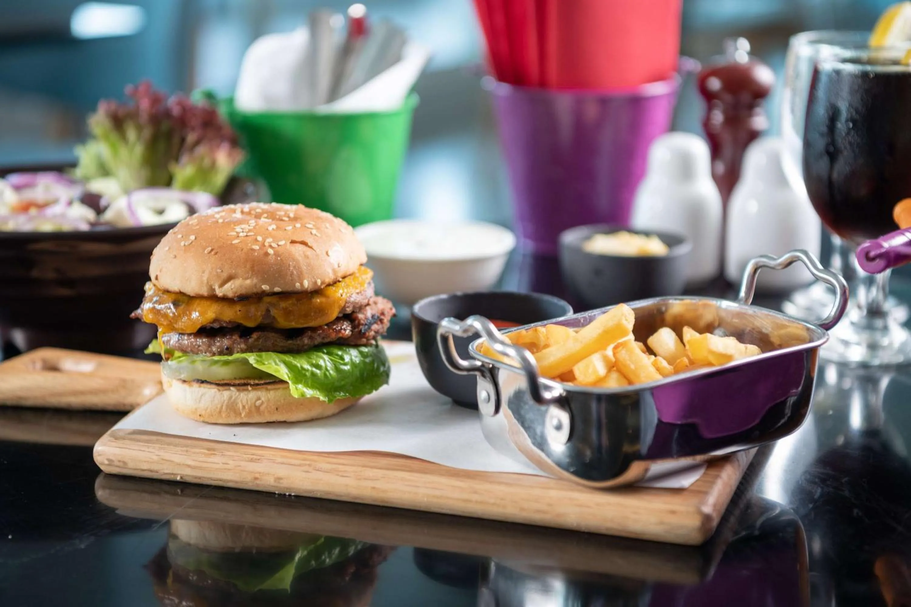 Food and drinks in Park Inn by Radisson Jubail Industrial City