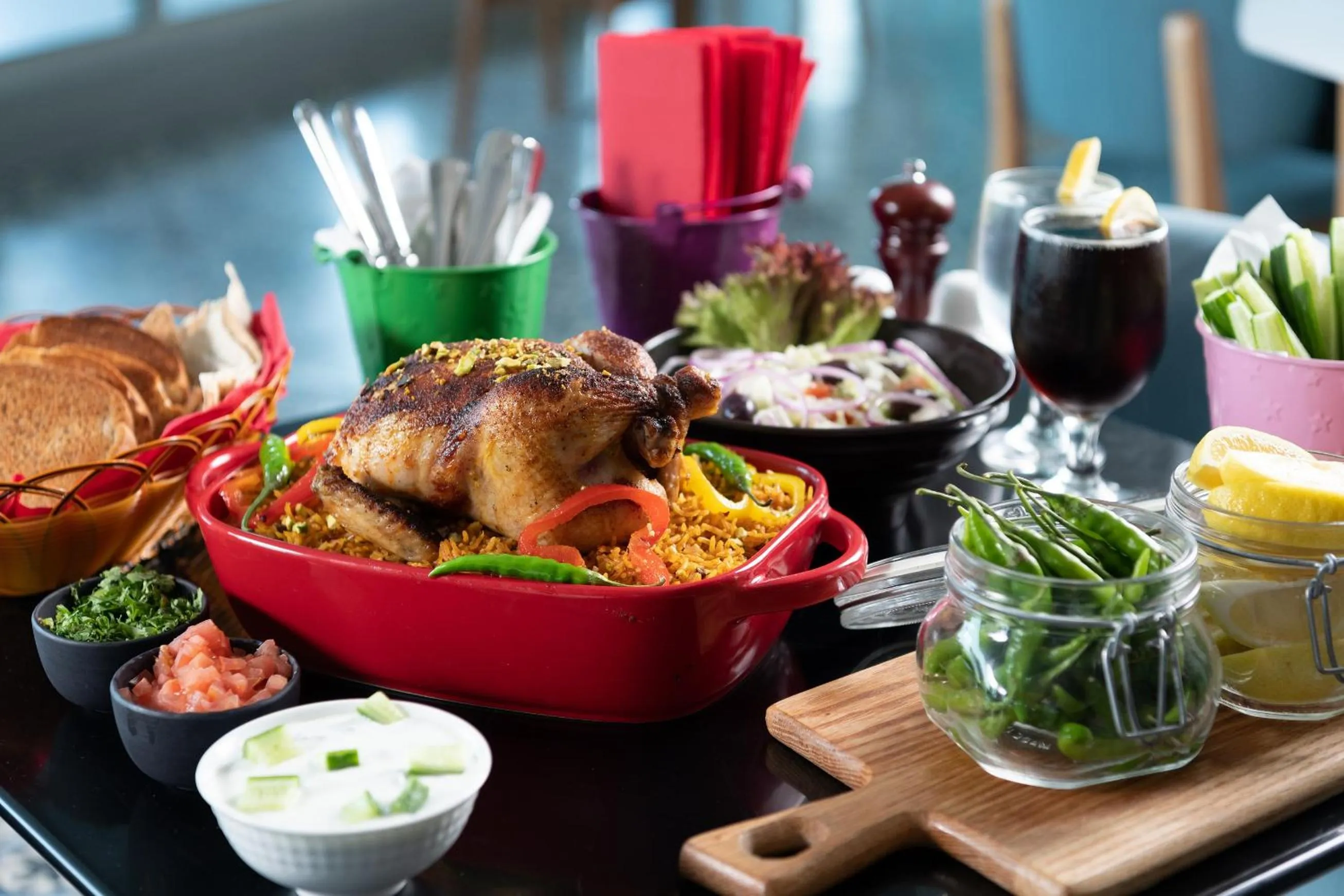 Food close-up in Park Inn by Radisson Jubail Industrial City