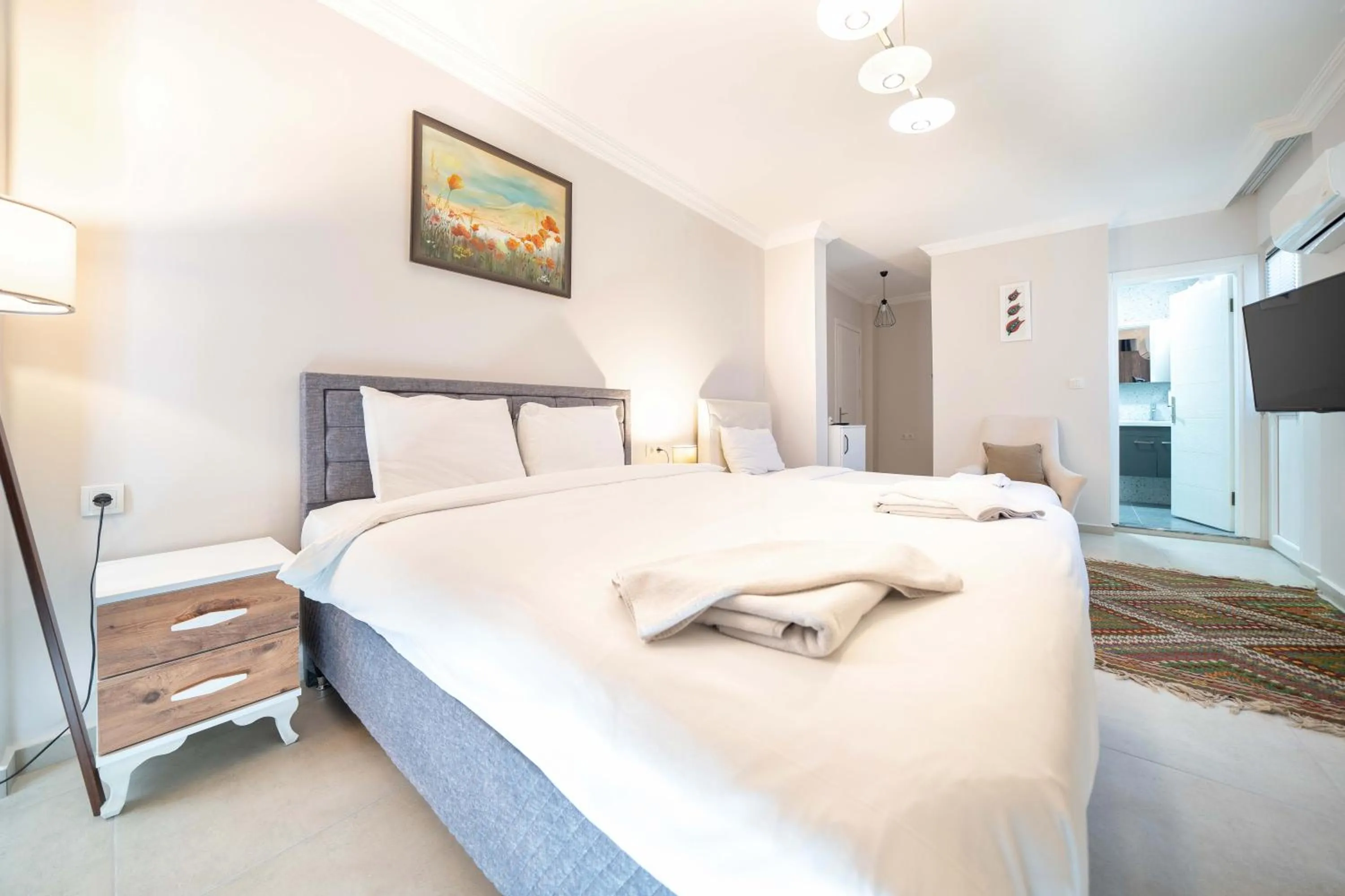 Bed in Dedeminn Garden Hotel