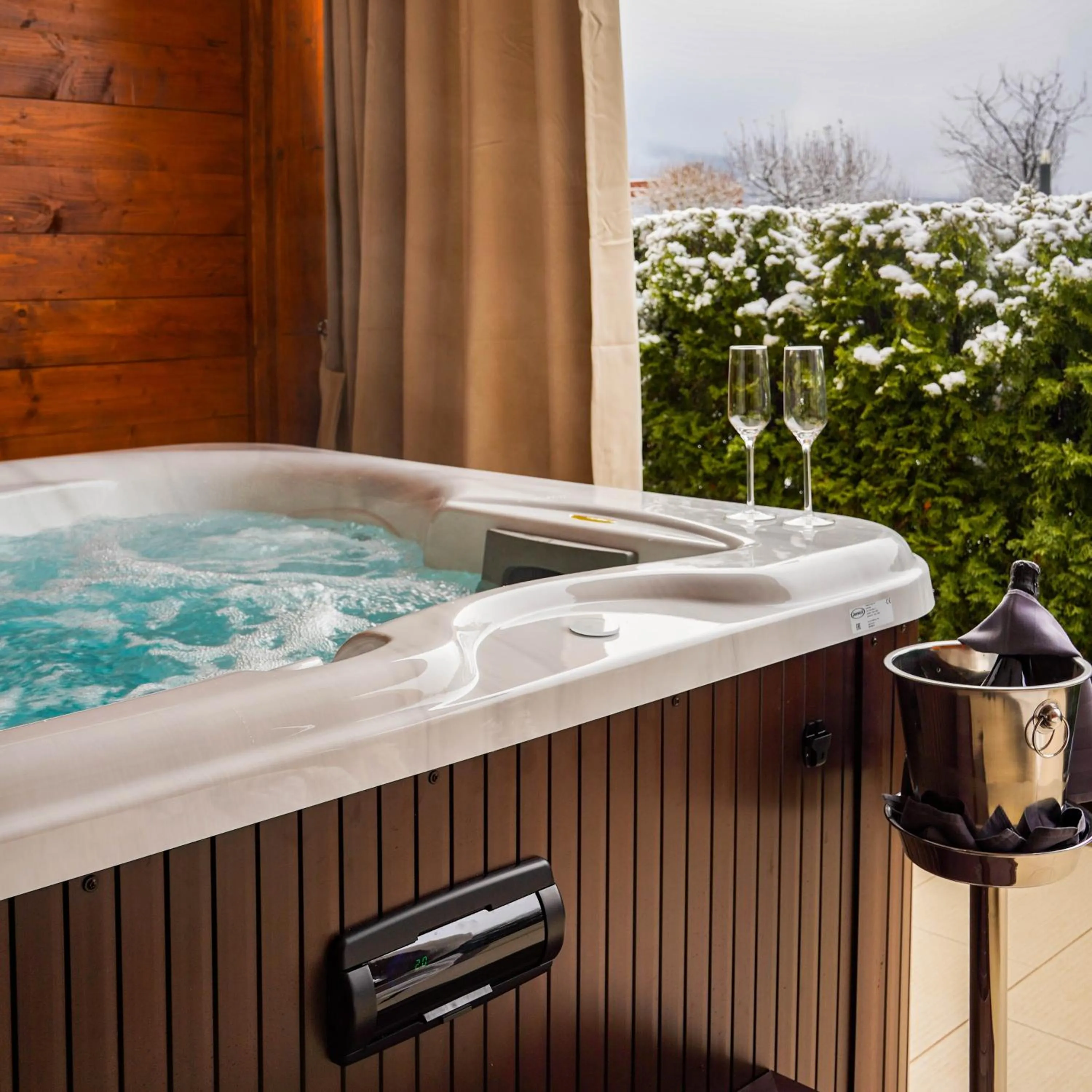 Patio in Hotel Degenija