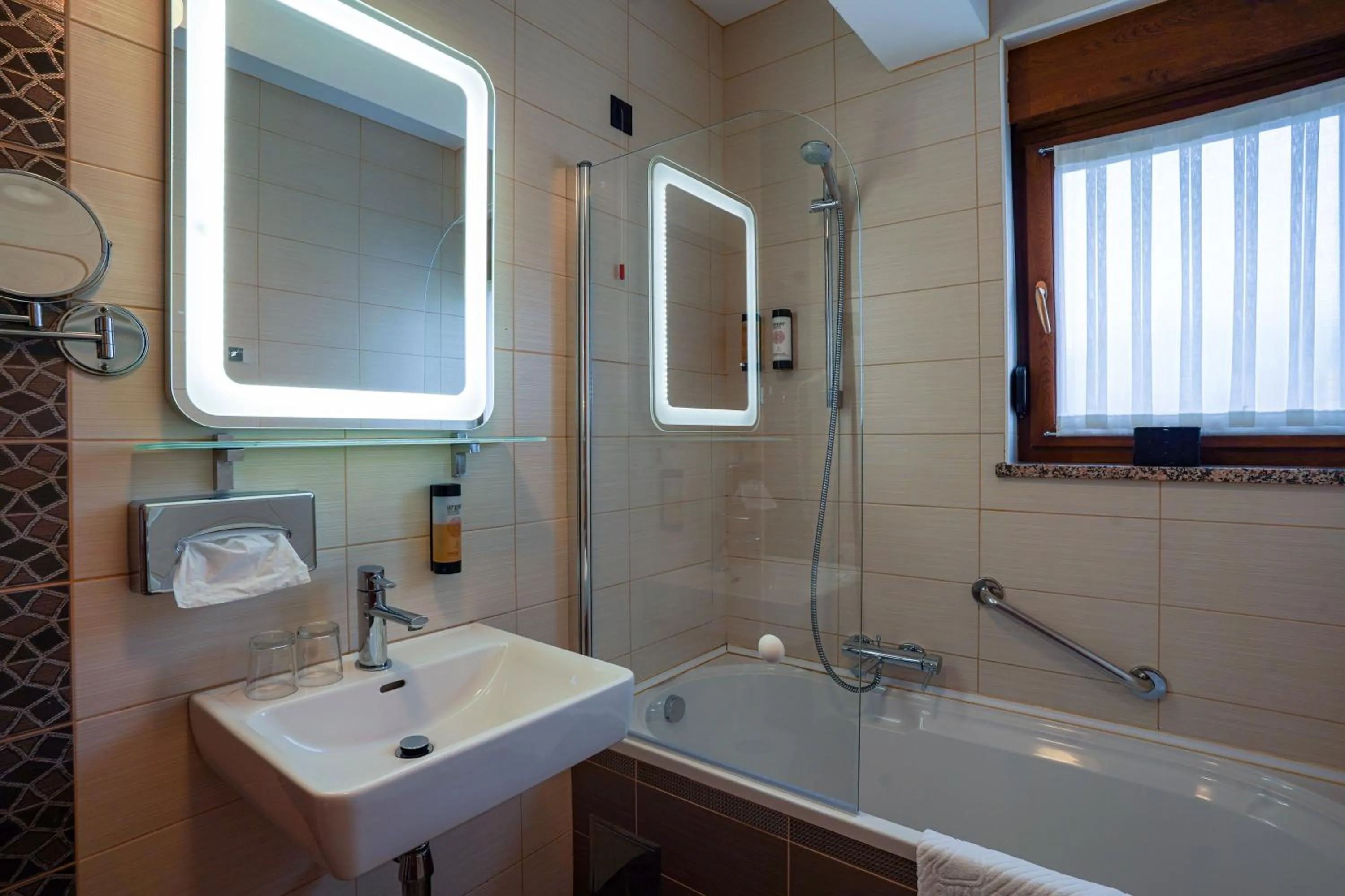 Bathroom in Hotel Degenija