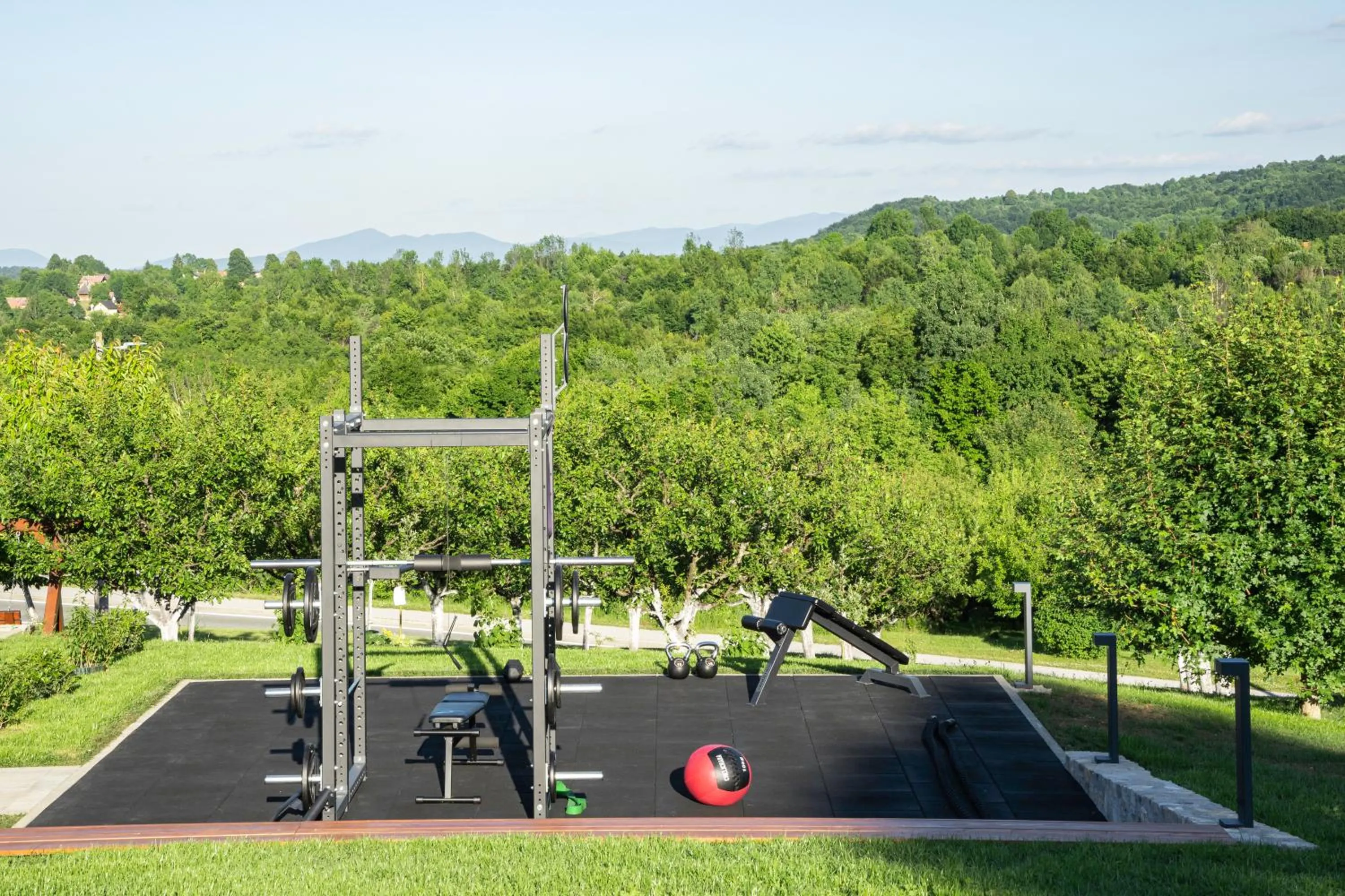 Fitness centre/facilities in Hotel Degenija