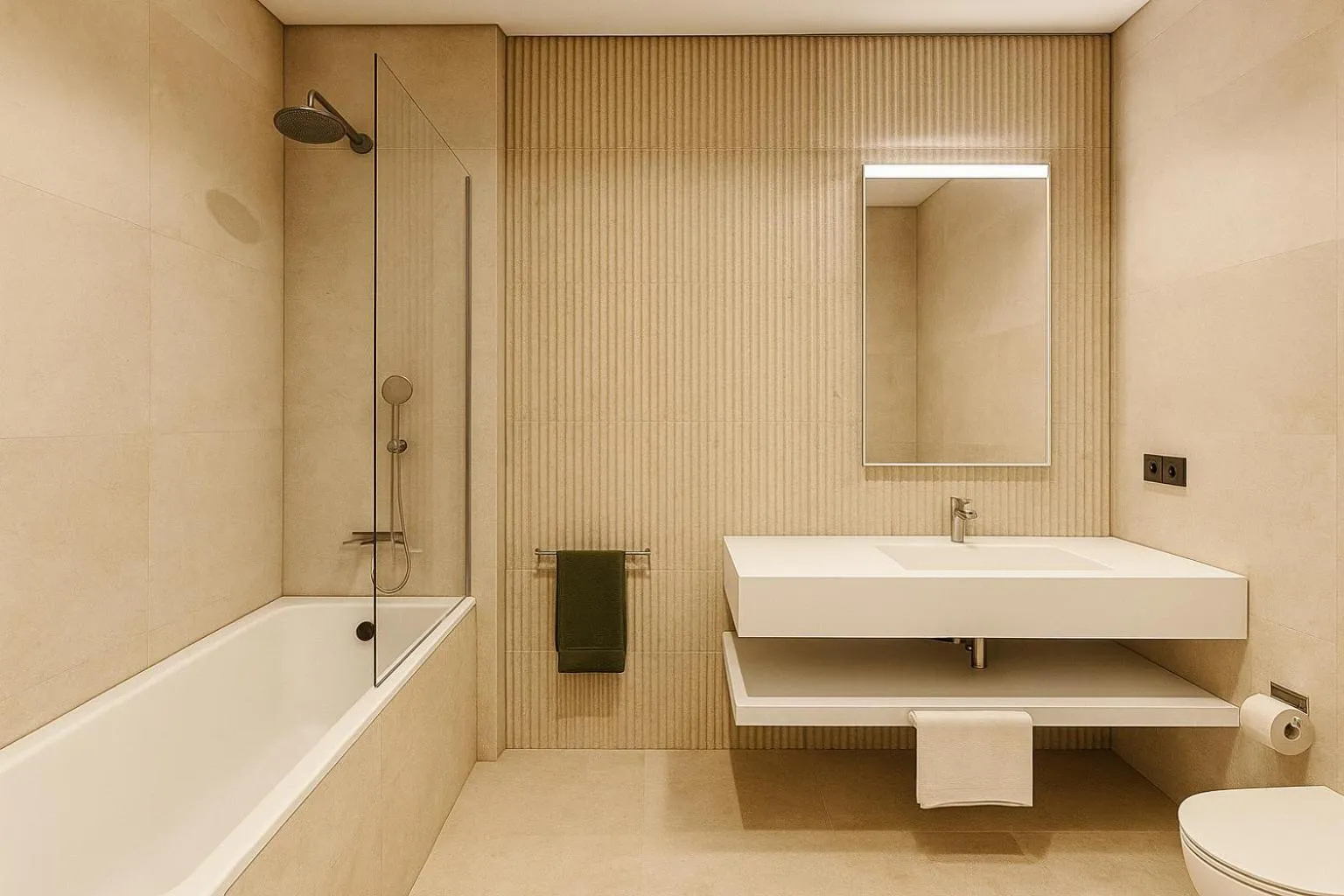 Bath in Hotel Degenija