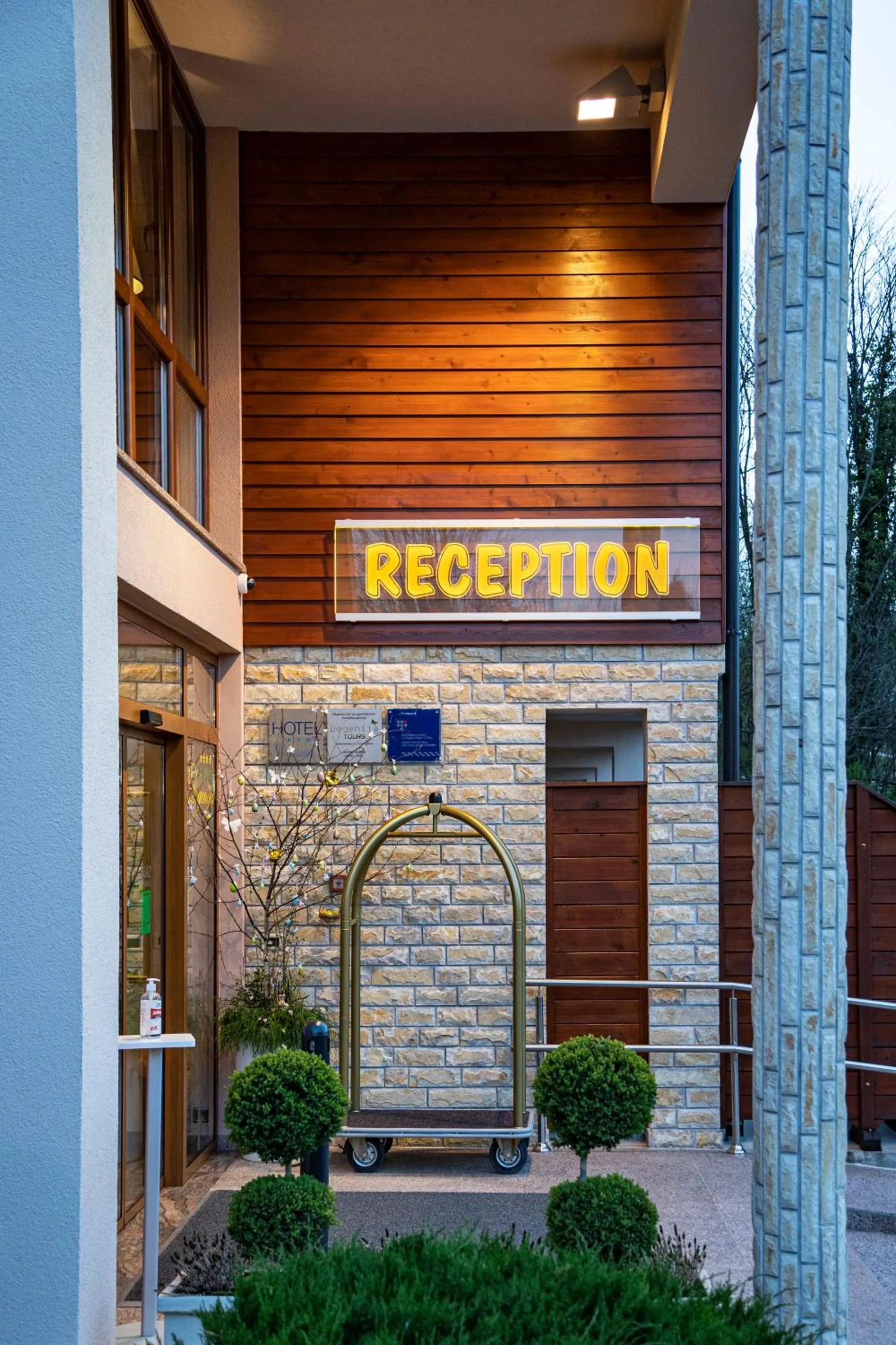 Street view in Hotel Degenija