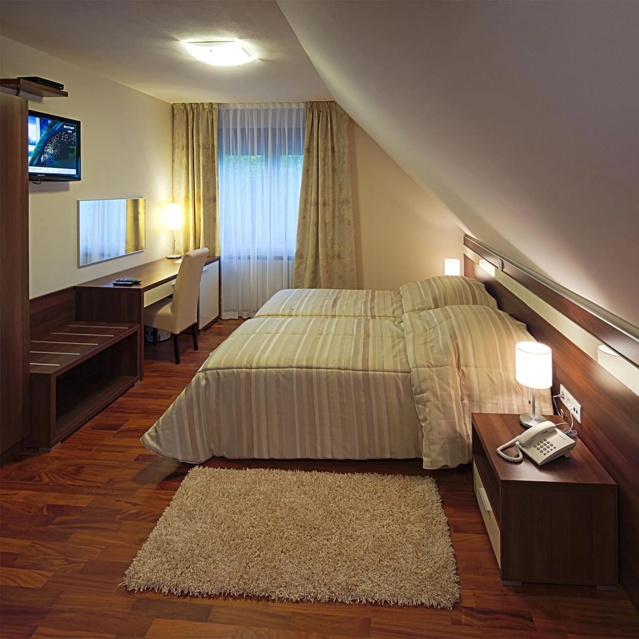 Bed in Hotel Degenija