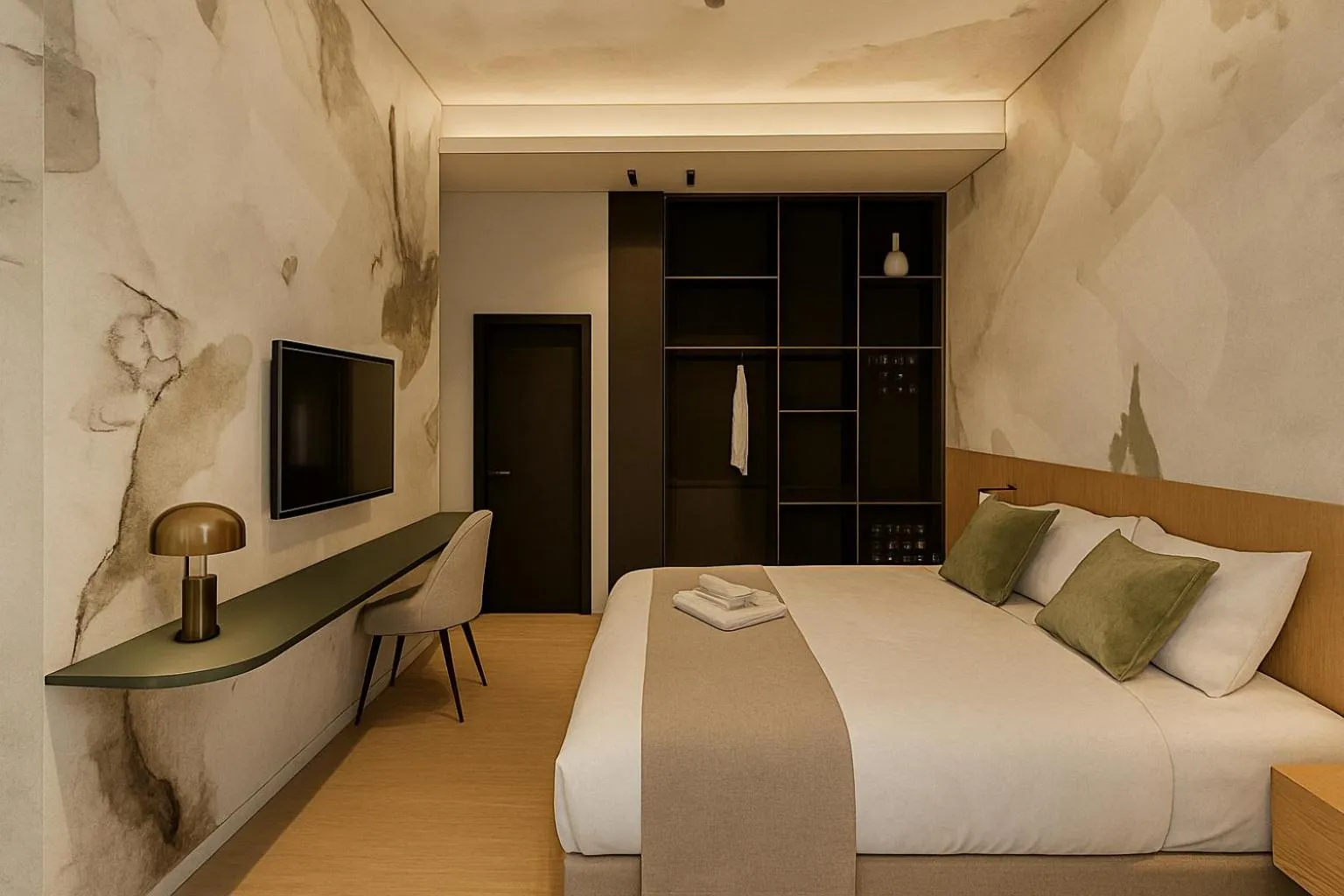 Bedroom, Bed in Hotel Degenija