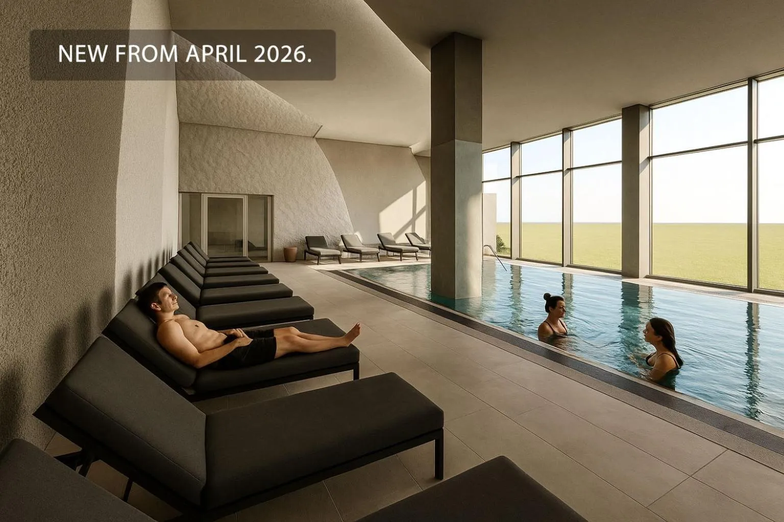 Swimming pool in Hotel Degenija