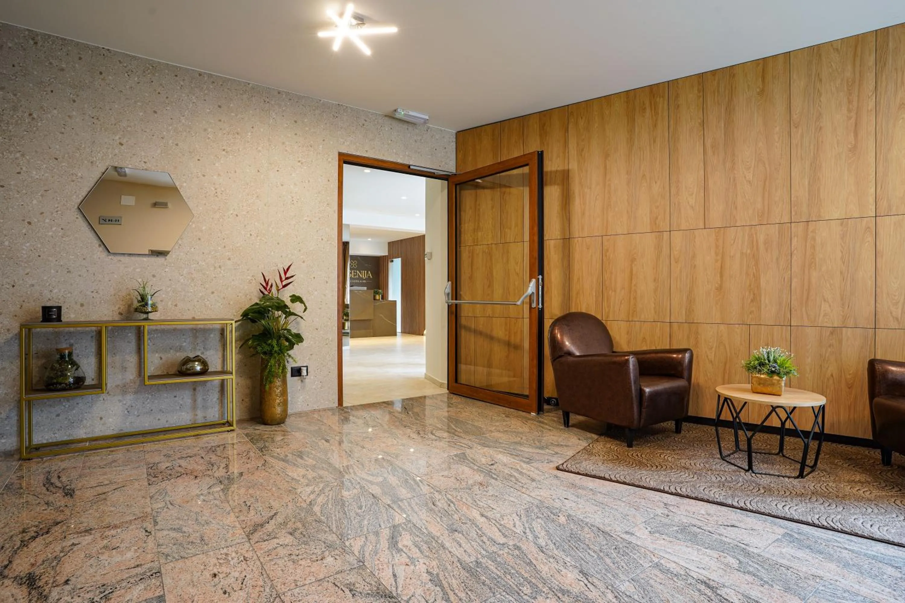 Lobby or reception in Hotel Degenija