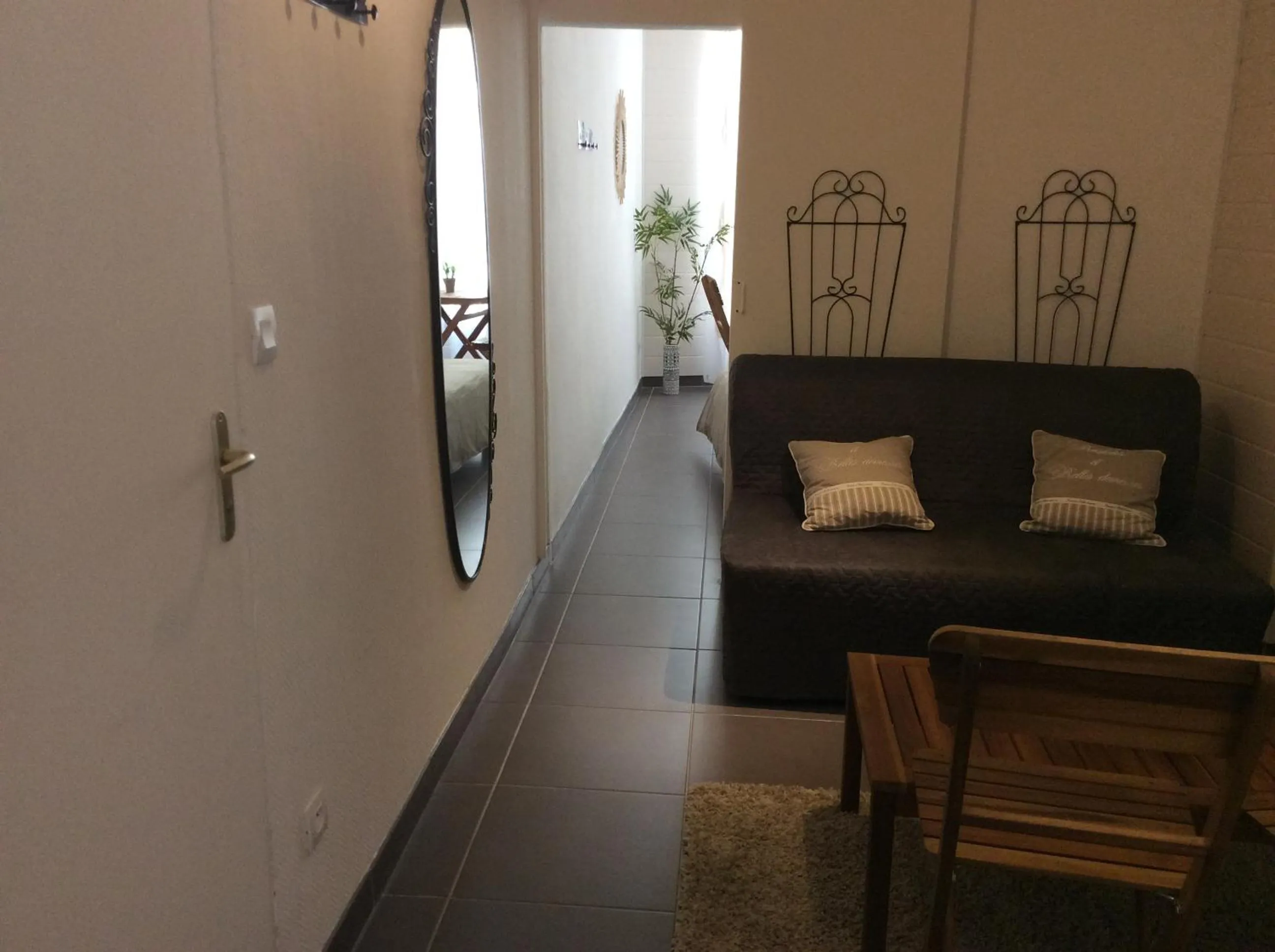 Bed in La Maison d'Olivier