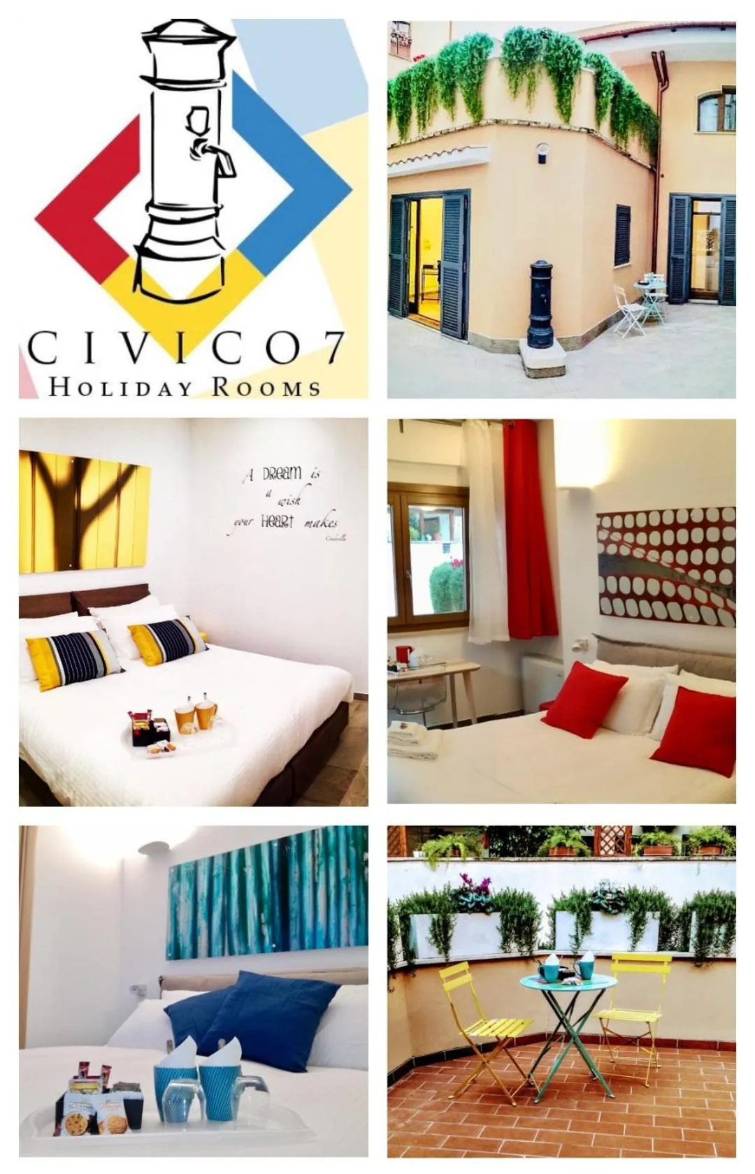 Photo of the whole room in CIVICO 7 Holiday Rooms