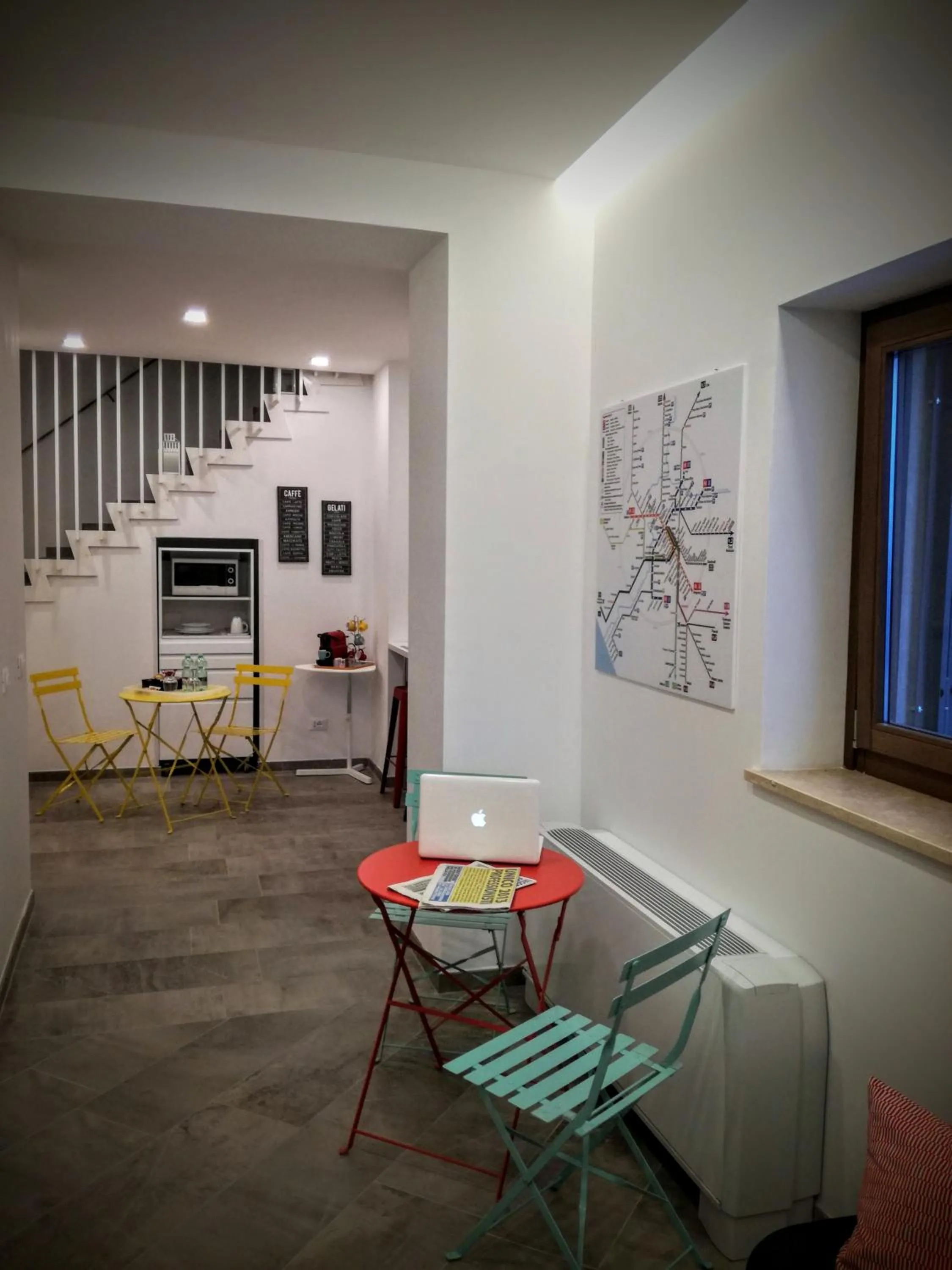 Seating area in CIVICO 7 Holiday Rooms