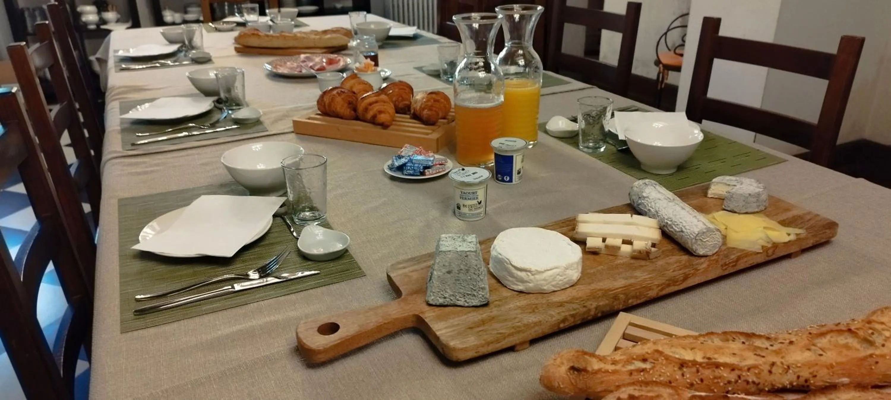 Breakfast in La Rossignolerie - La familiale Vigneronne