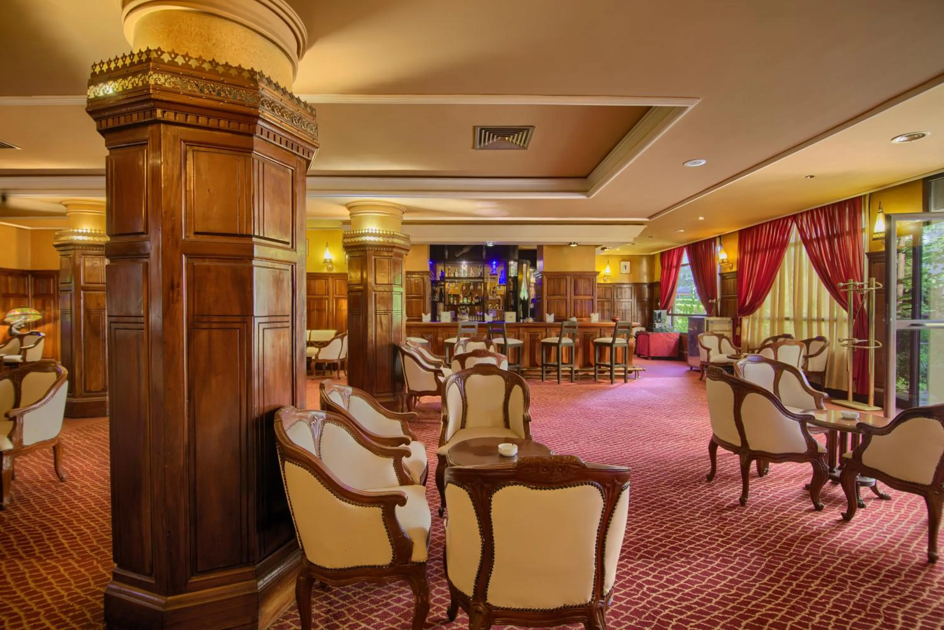 Lounge or bar in Zalagh Parc Palace