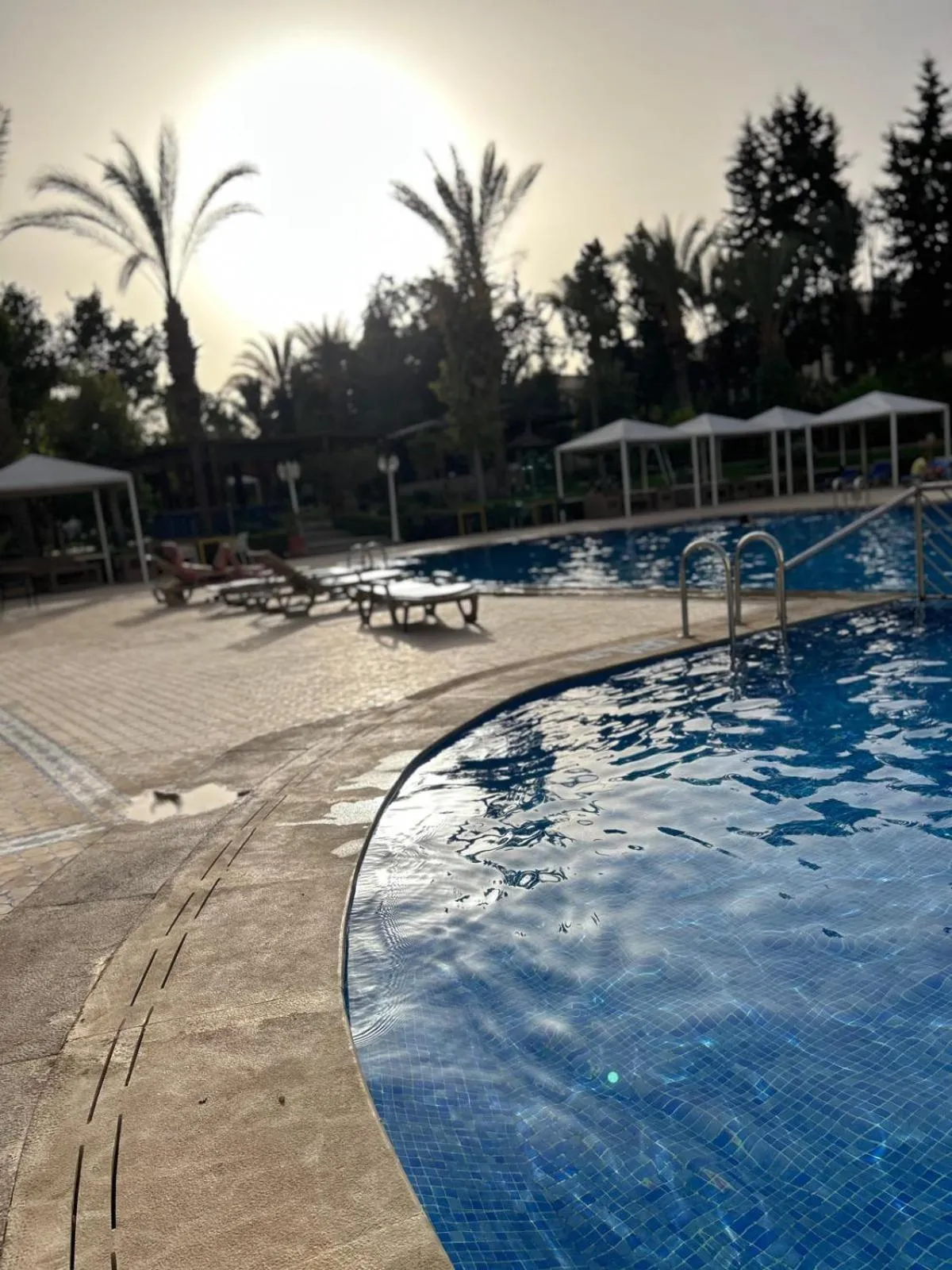 Swimming pool in Zalagh Parc Palace
