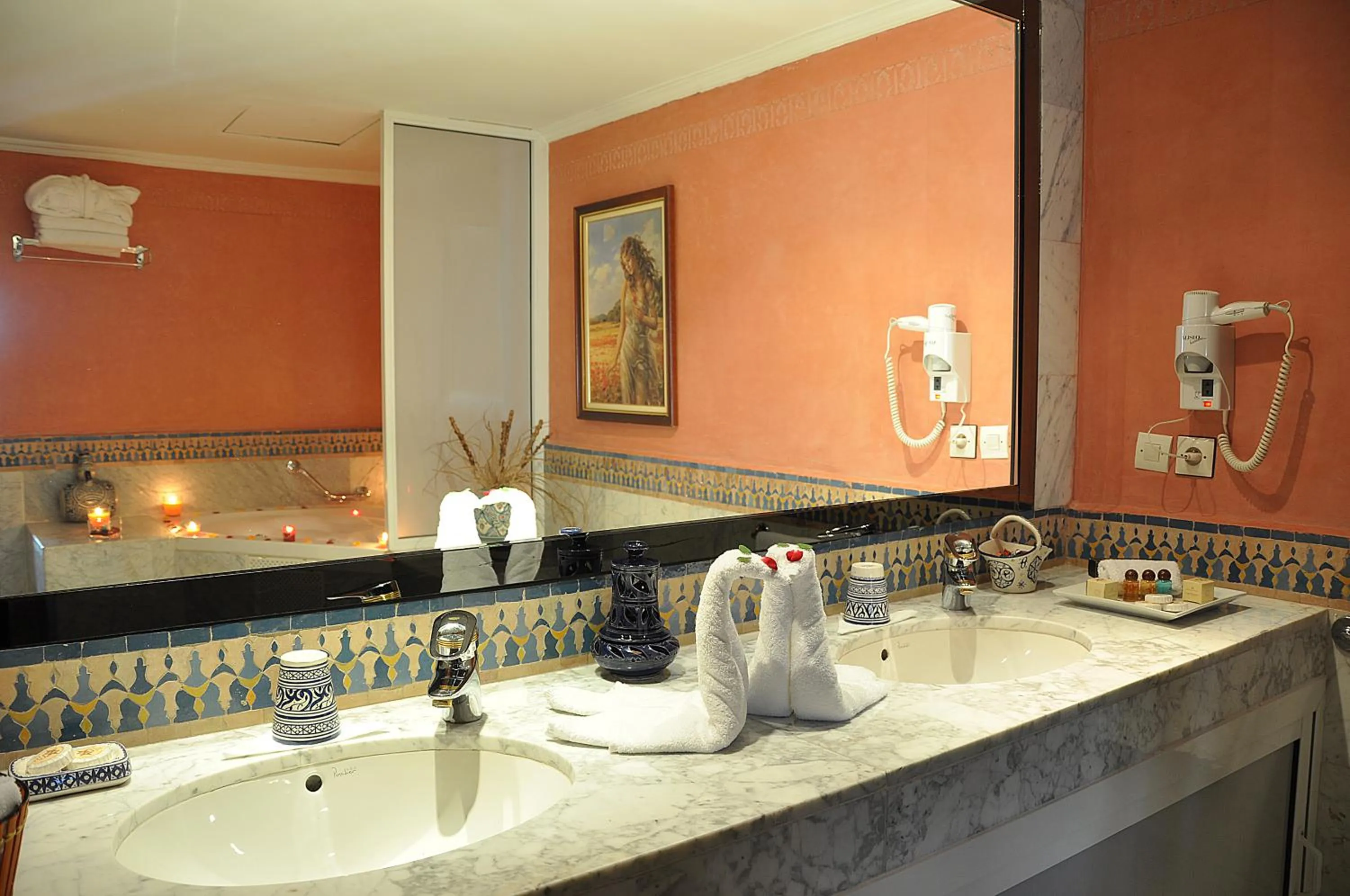 Bathroom in Zalagh Parc Palace