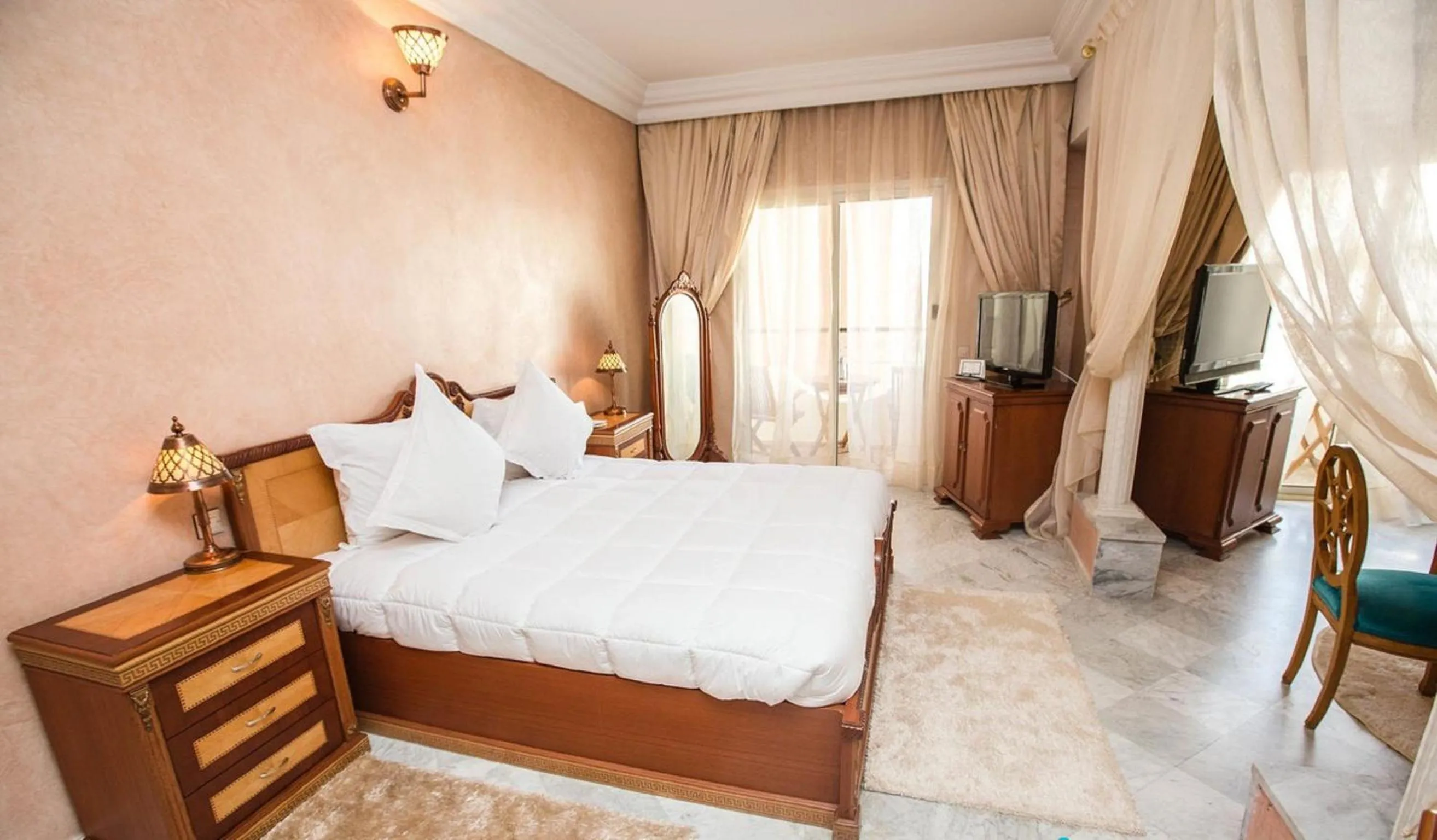 Bedroom, Bed in Zalagh Parc Palace