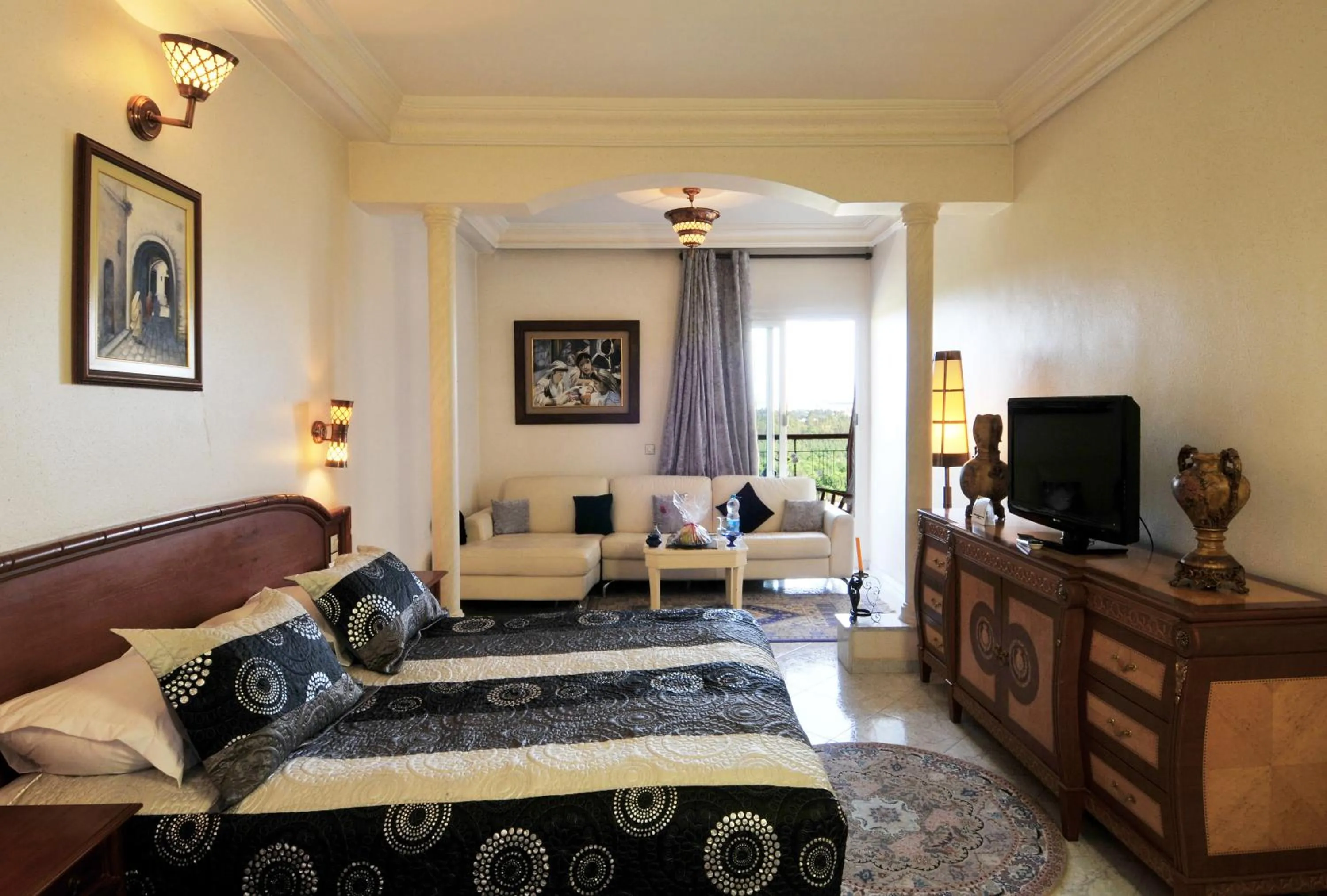 Bedroom in Zalagh Parc Palace