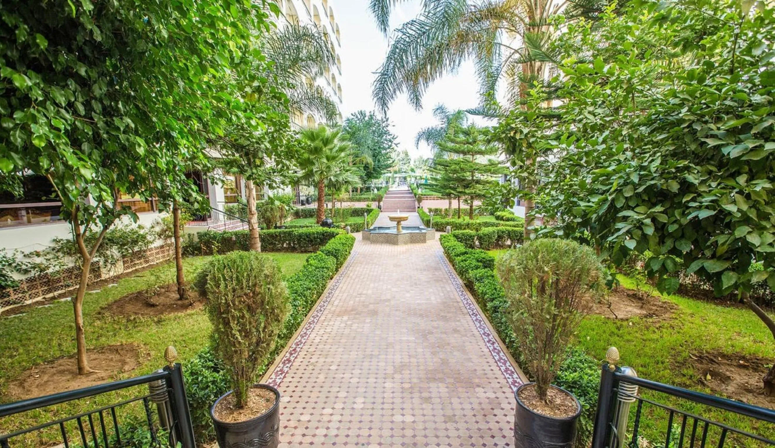 Garden in Zalagh Parc Palace