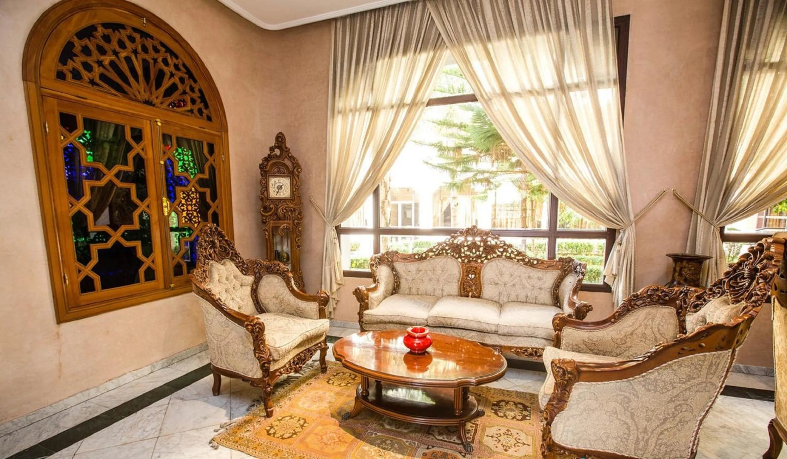 Living room in Zalagh Parc Palace