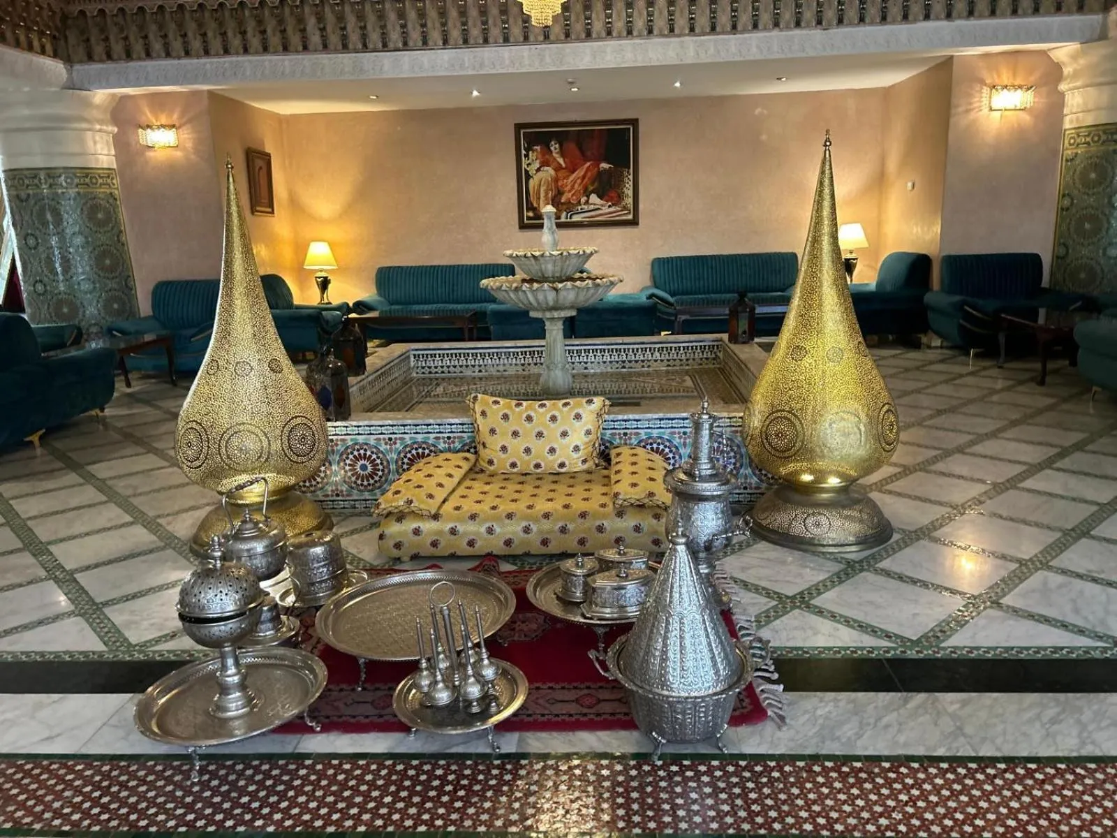 Lobby or reception in Zalagh Parc Palace