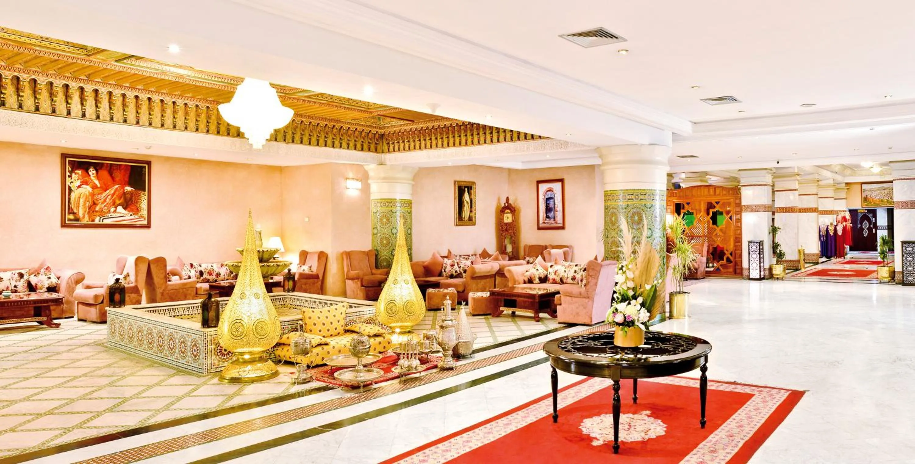 Lobby or reception in Zalagh Parc Palace