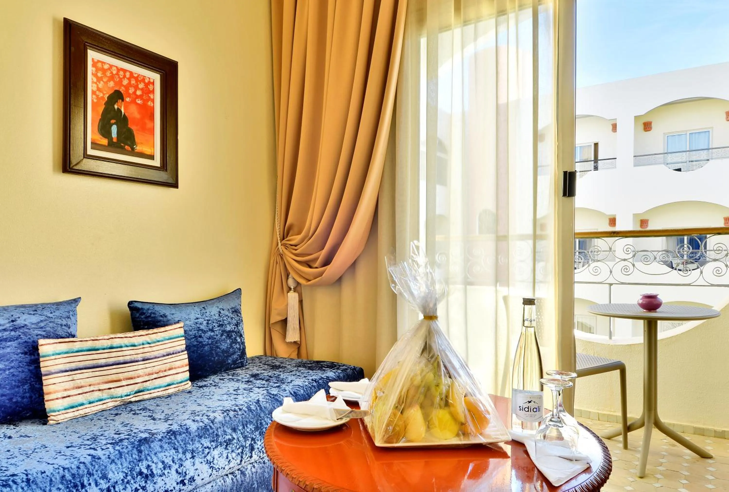 Seating area in Zalagh Parc Palace