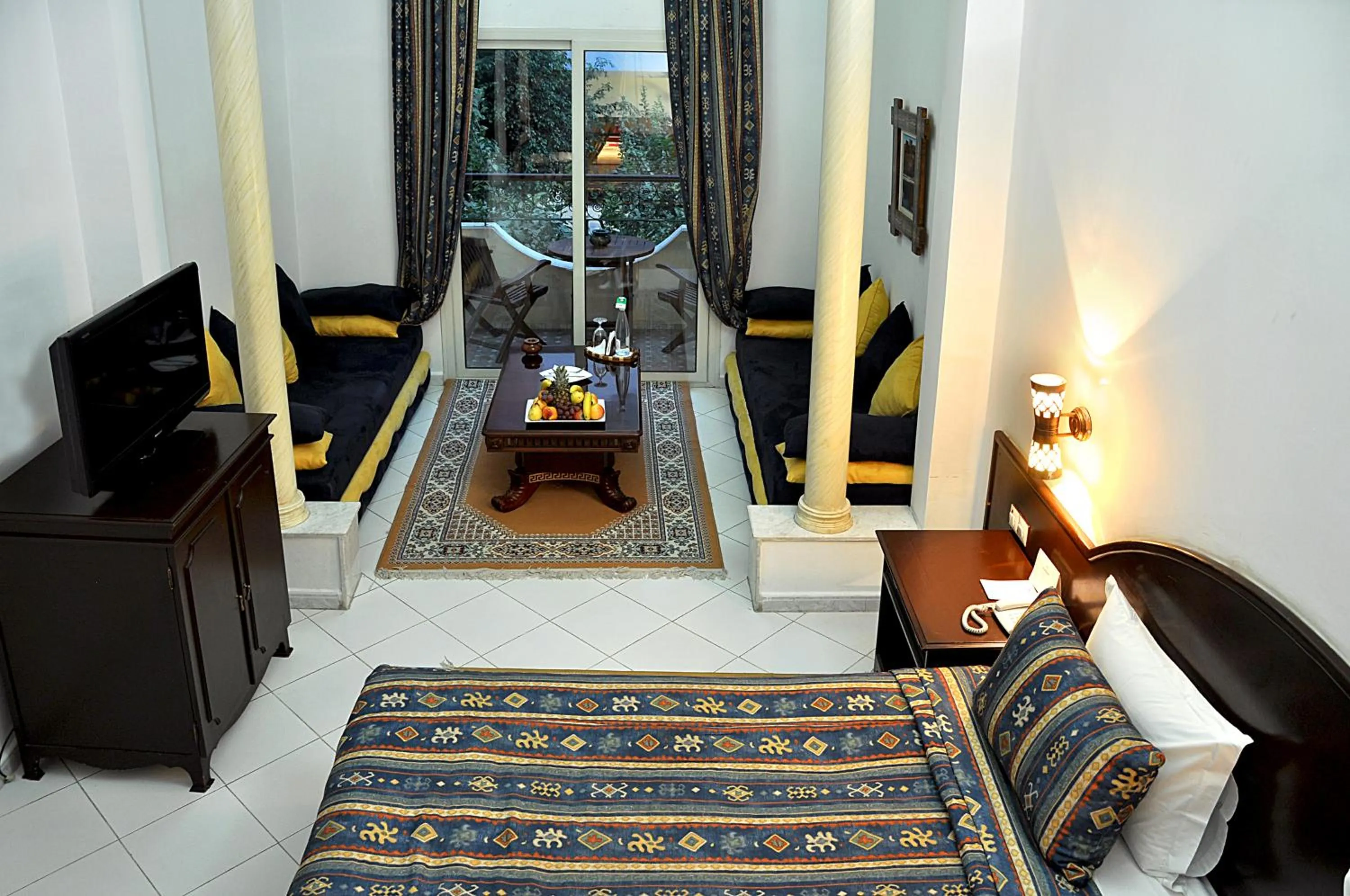 Seating area in Zalagh Parc Palace