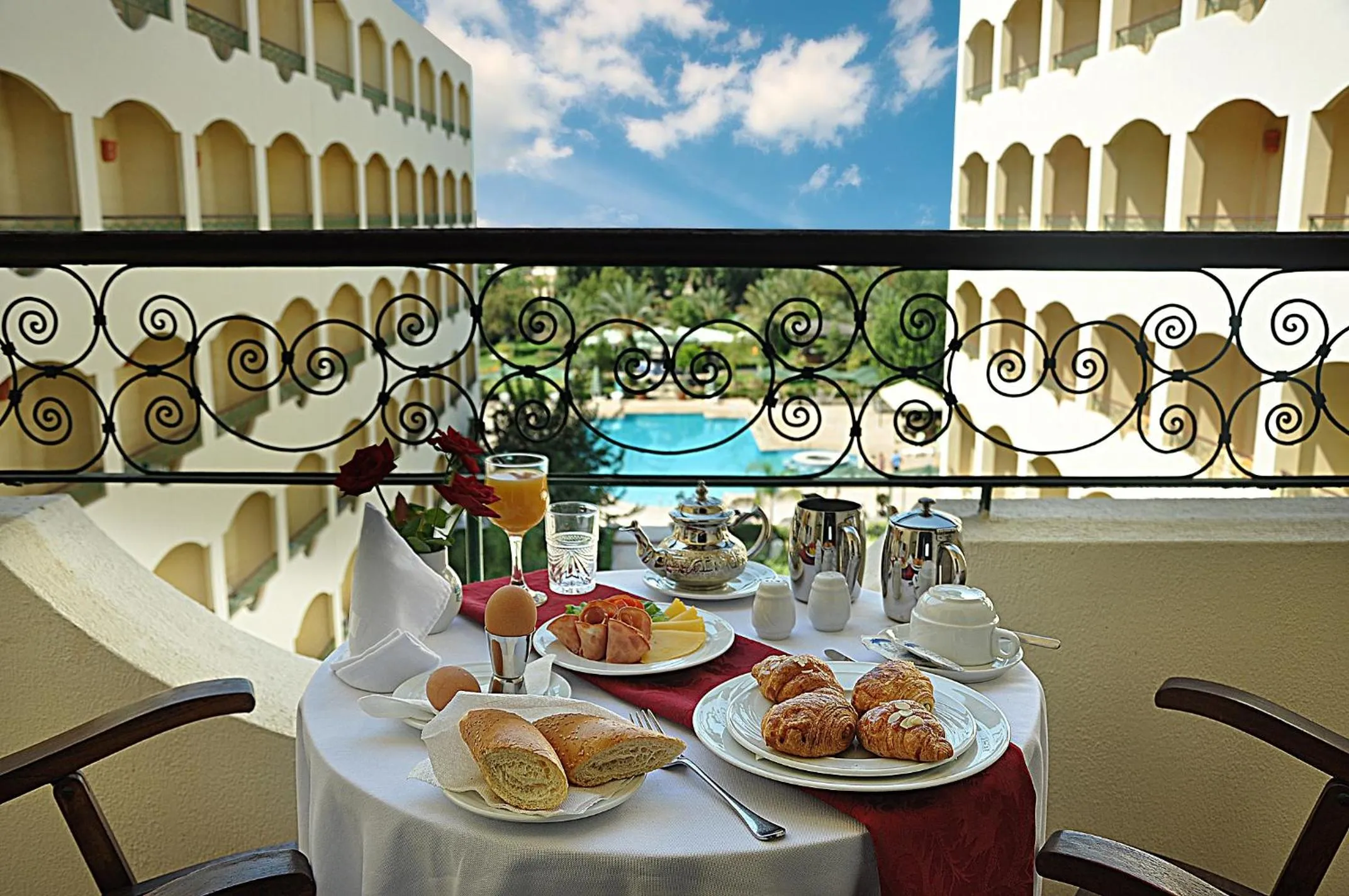 Breakfast in Zalagh Parc Palace