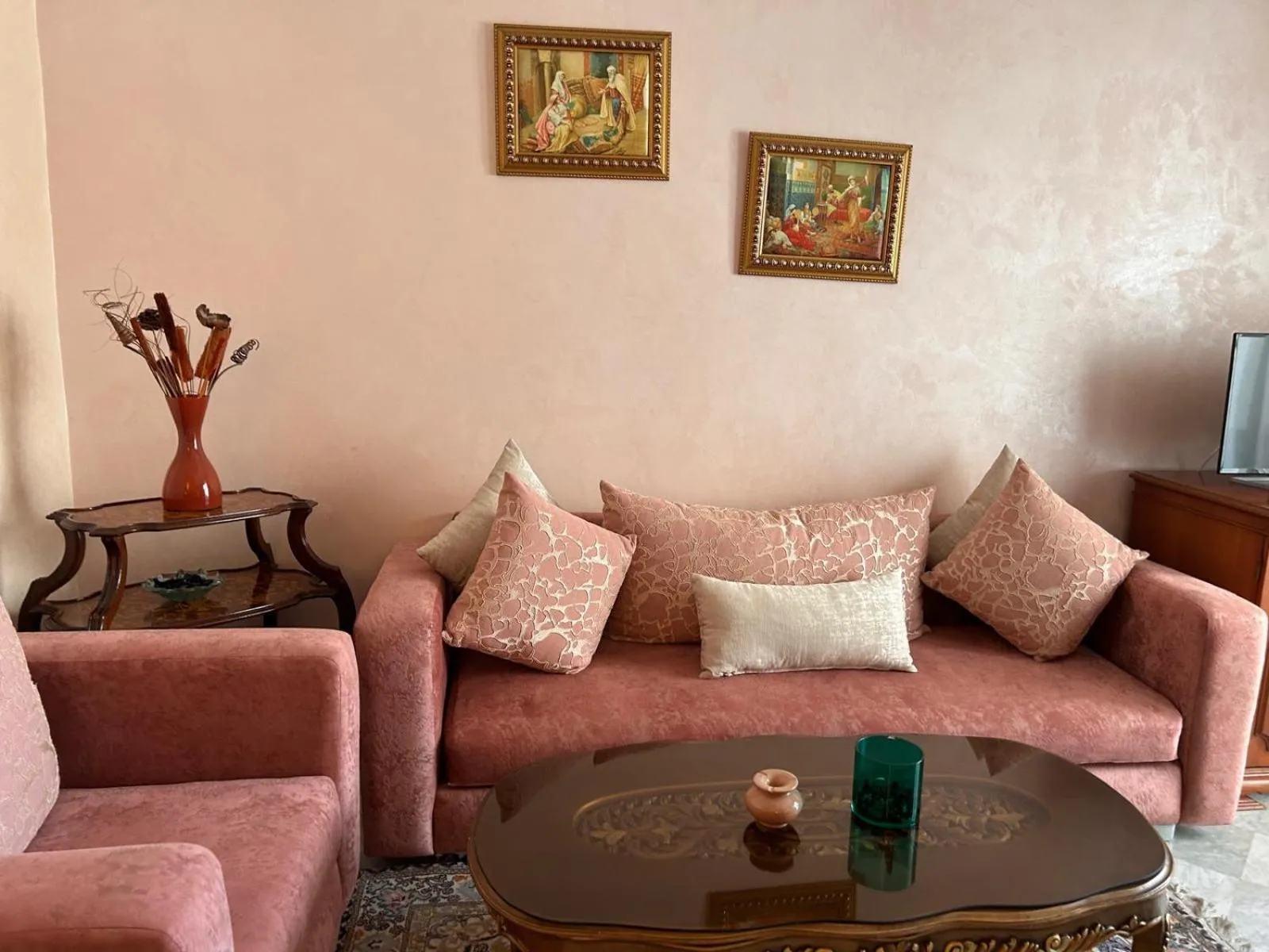 Living room in Zalagh Parc Palace