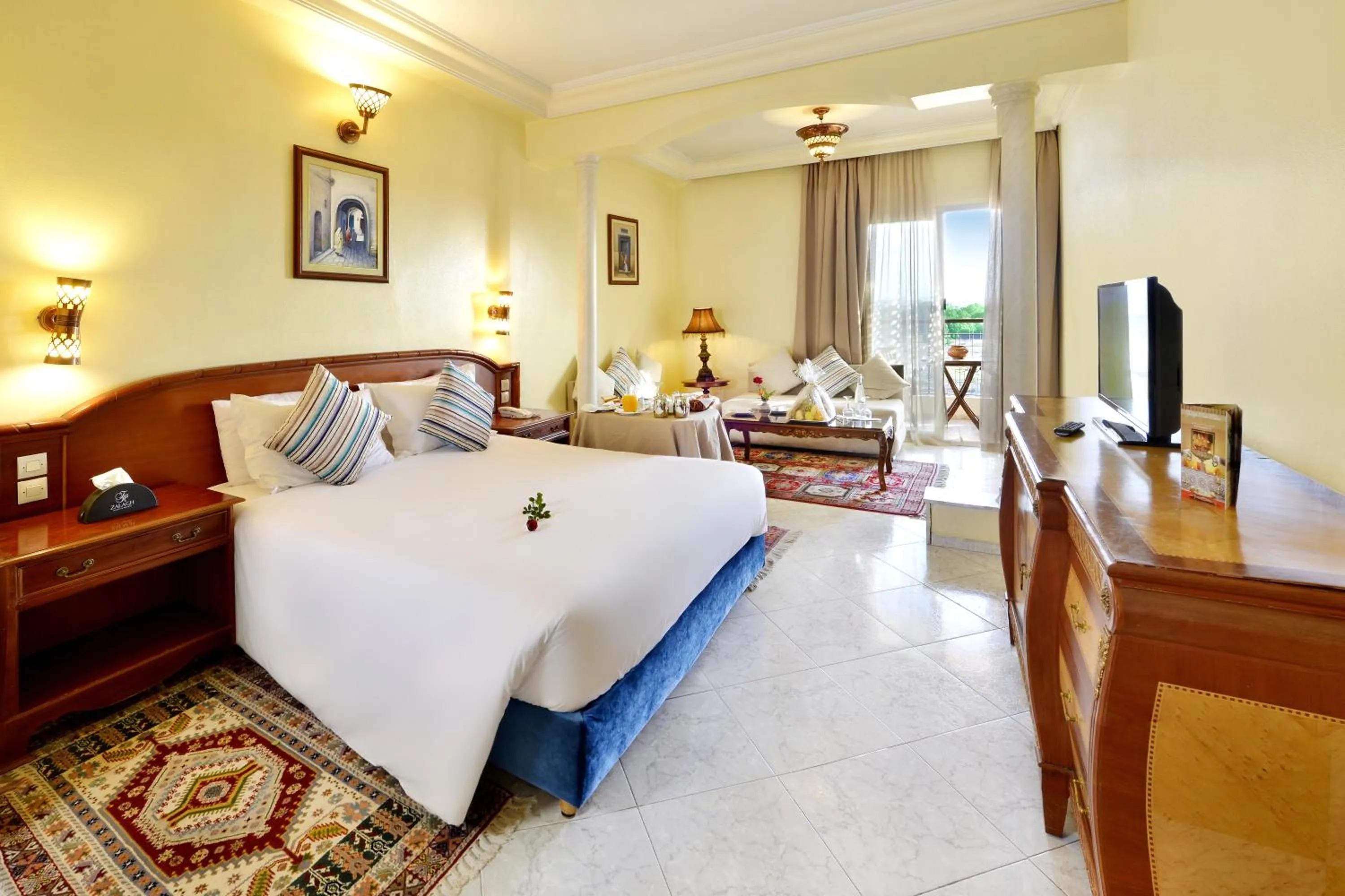 Bed in Zalagh Parc Palace